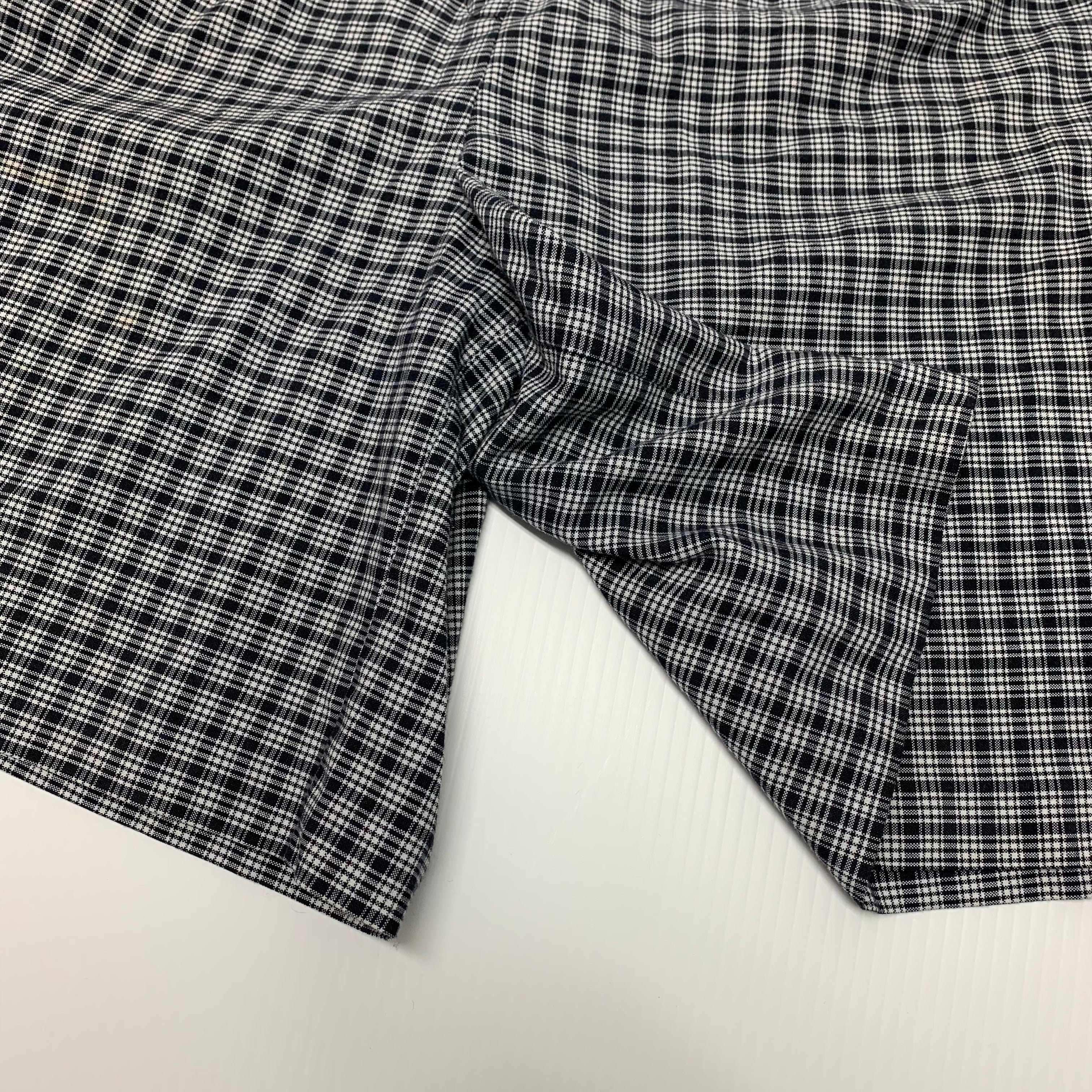 Vintage High Waisted Plaid Shorts 27W