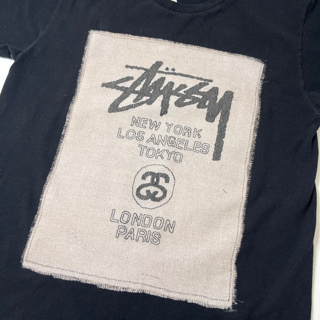 Stussy Canvas Bag Graphic Tee S