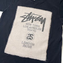 Load image into Gallery viewer, Stussy Canvas Bag Graphic Tee S
