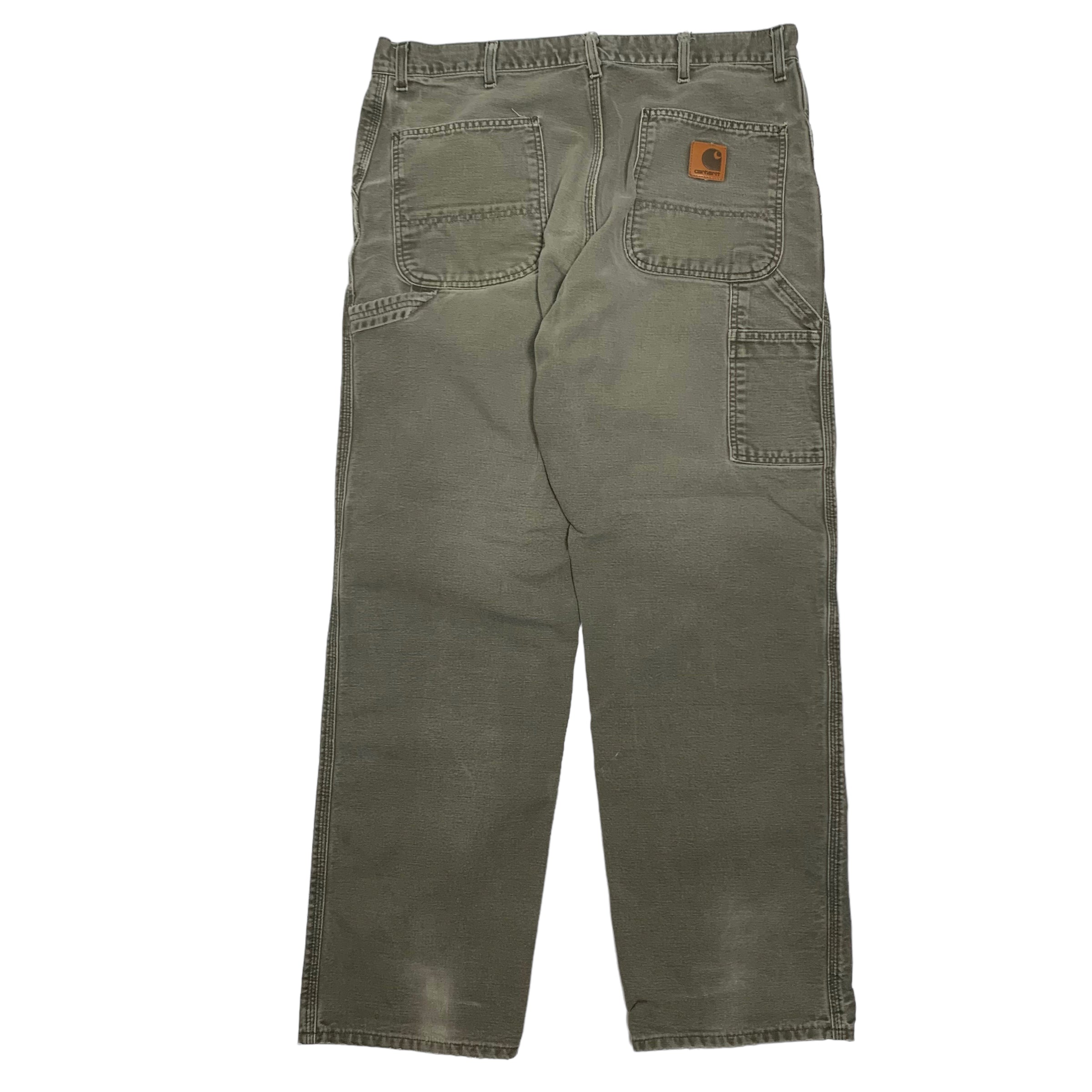 Olive Carhartt Carpenter Denim 36