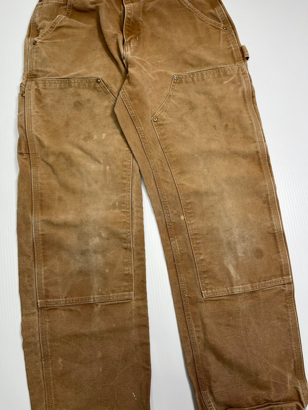 Vintage Carhartt Tan Double Knees 28