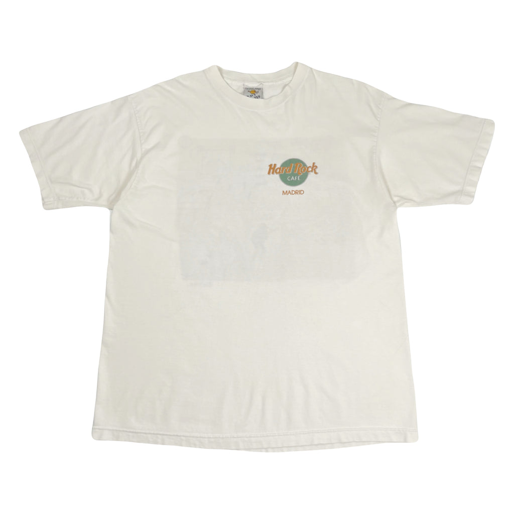 Vintage Hard Rock Cafe Madrid Graphic Tee XL