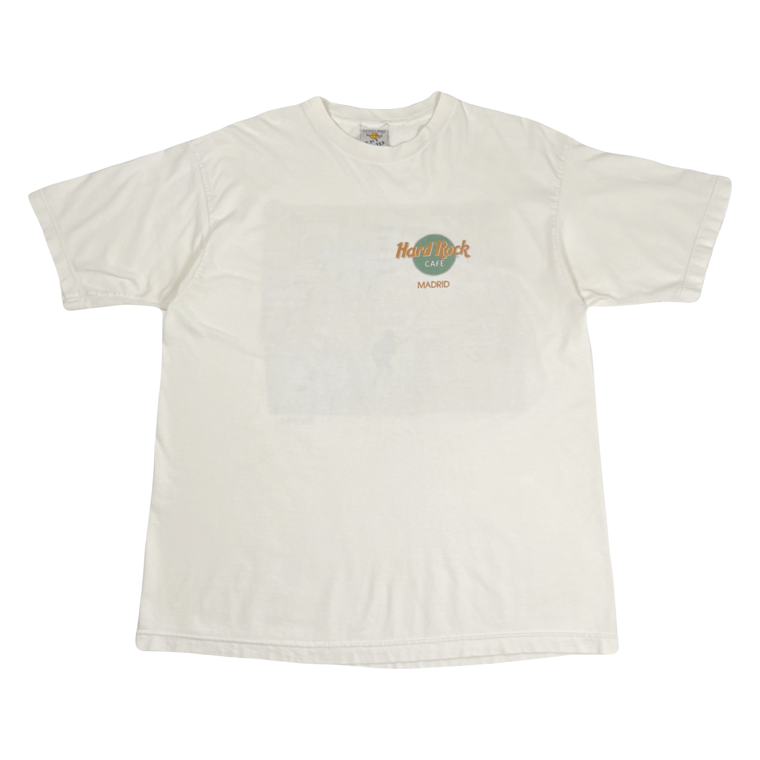 Vintage Hard Rock Cafe Madrid Graphic Tee XL
