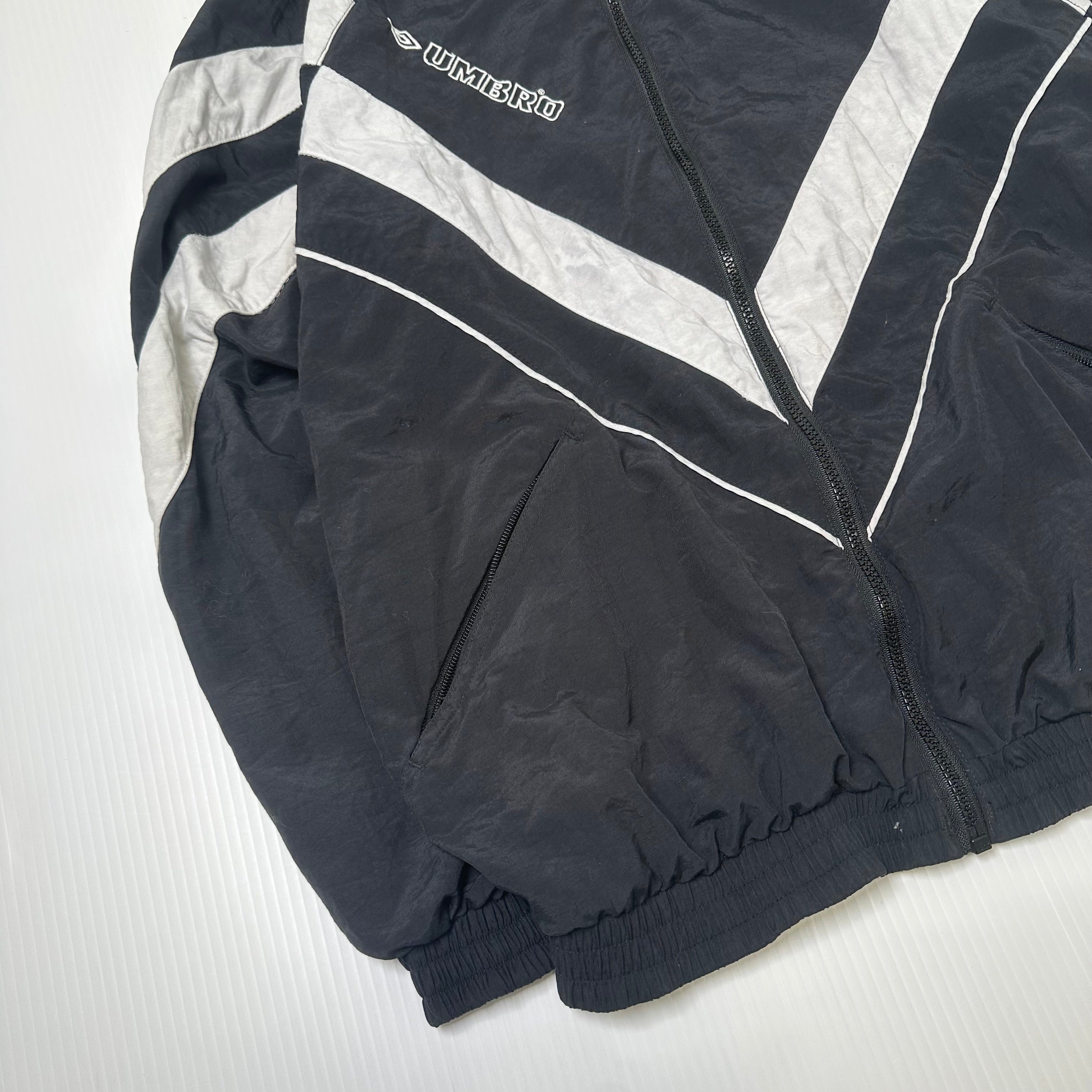 Vintage Umbro Full Zip Windbreaker Jacket S