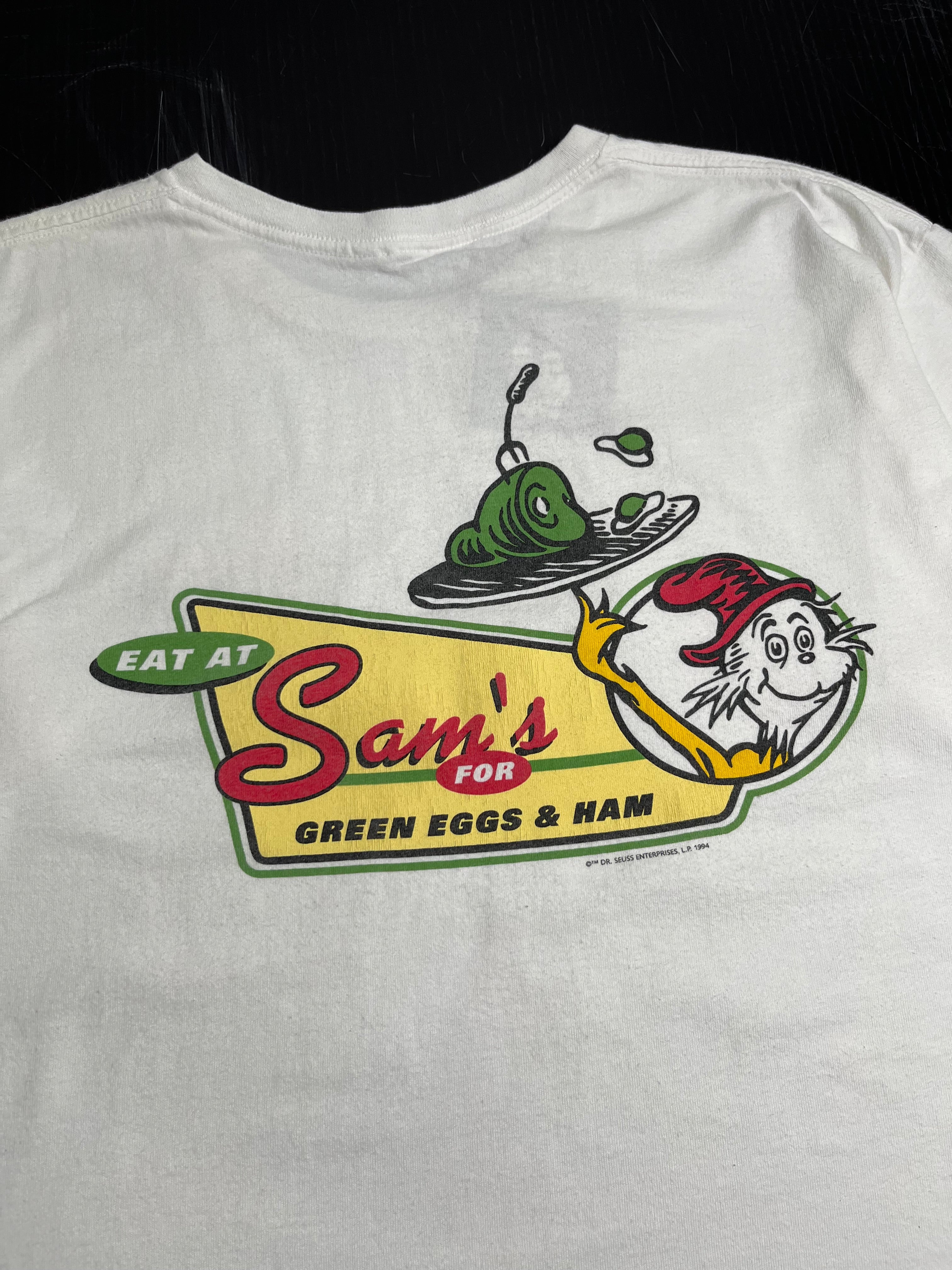 1994 Dr. Seuss Sam's Green Eggs & Ham Tee M
