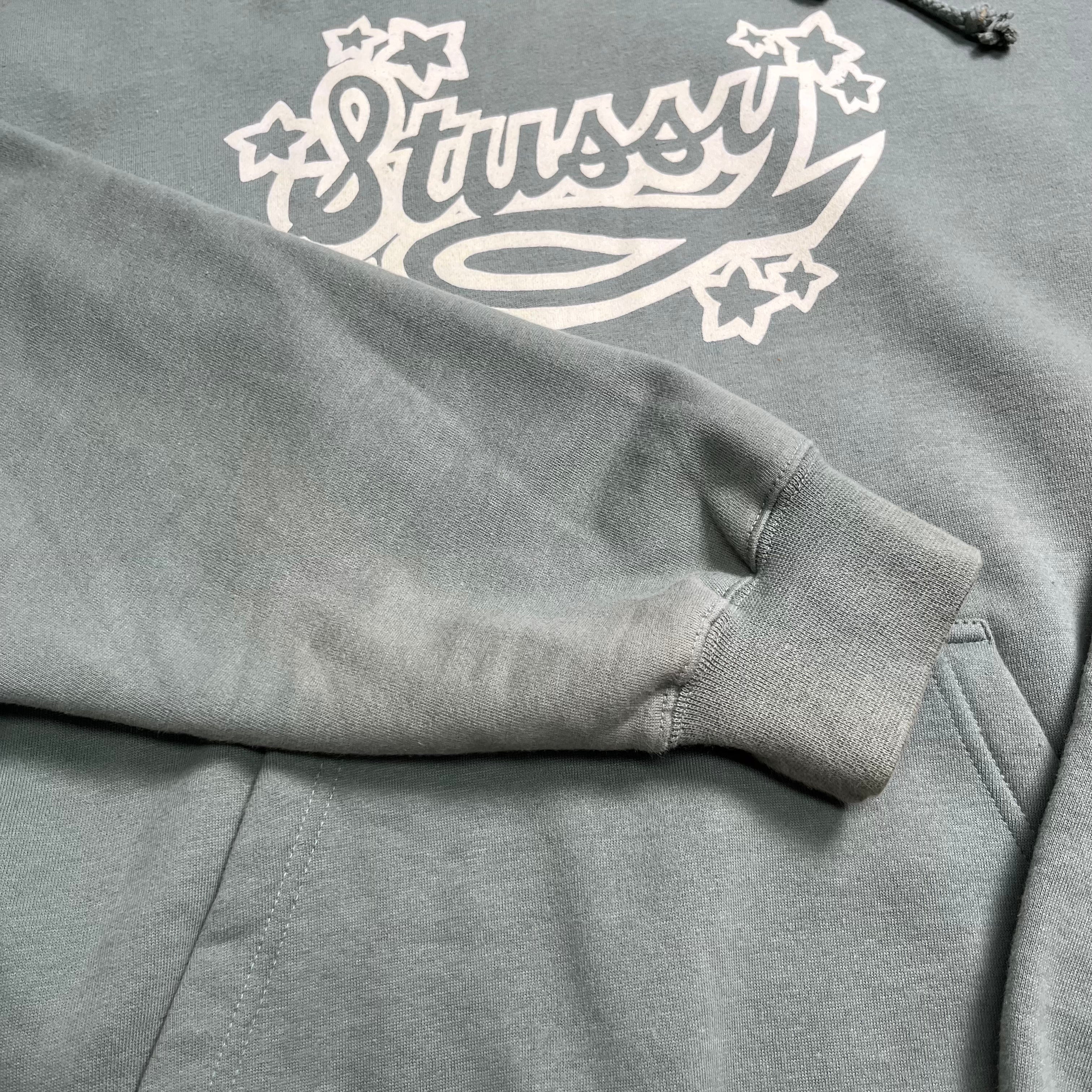 Stussy Star Script Hoodie L