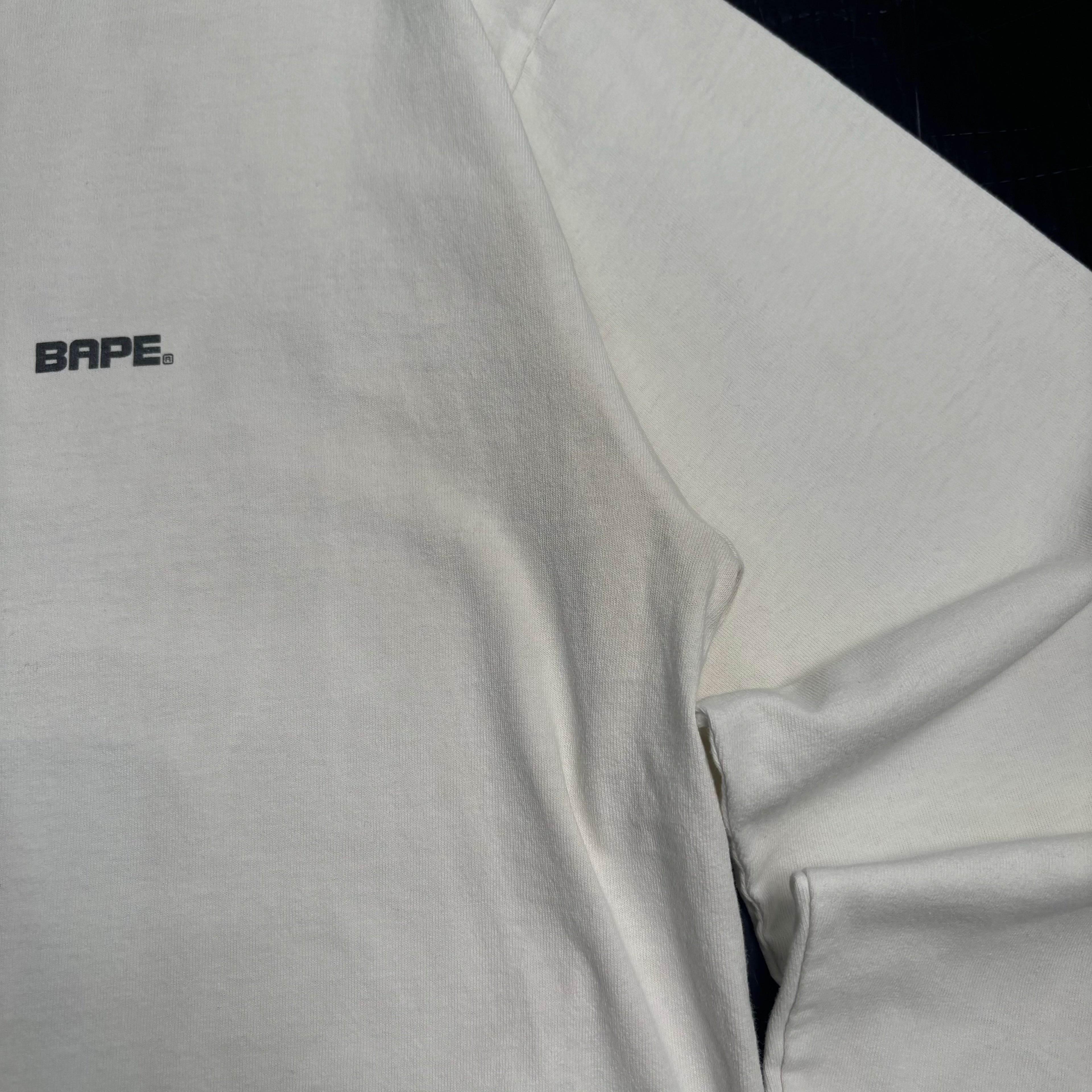 A Bathing Ape Head Logo Longsleeve XL