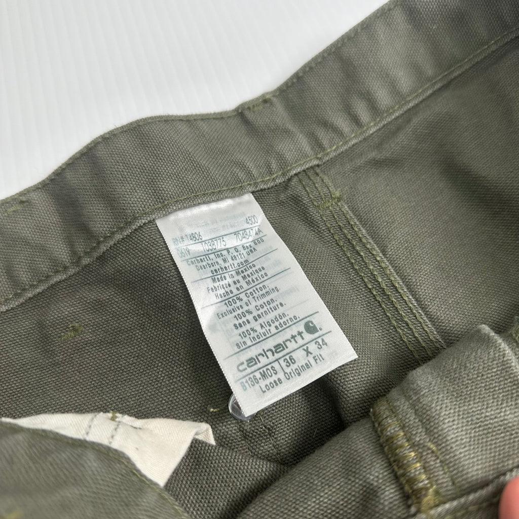 Vintage Carhartt Double Knee Denim 35x35