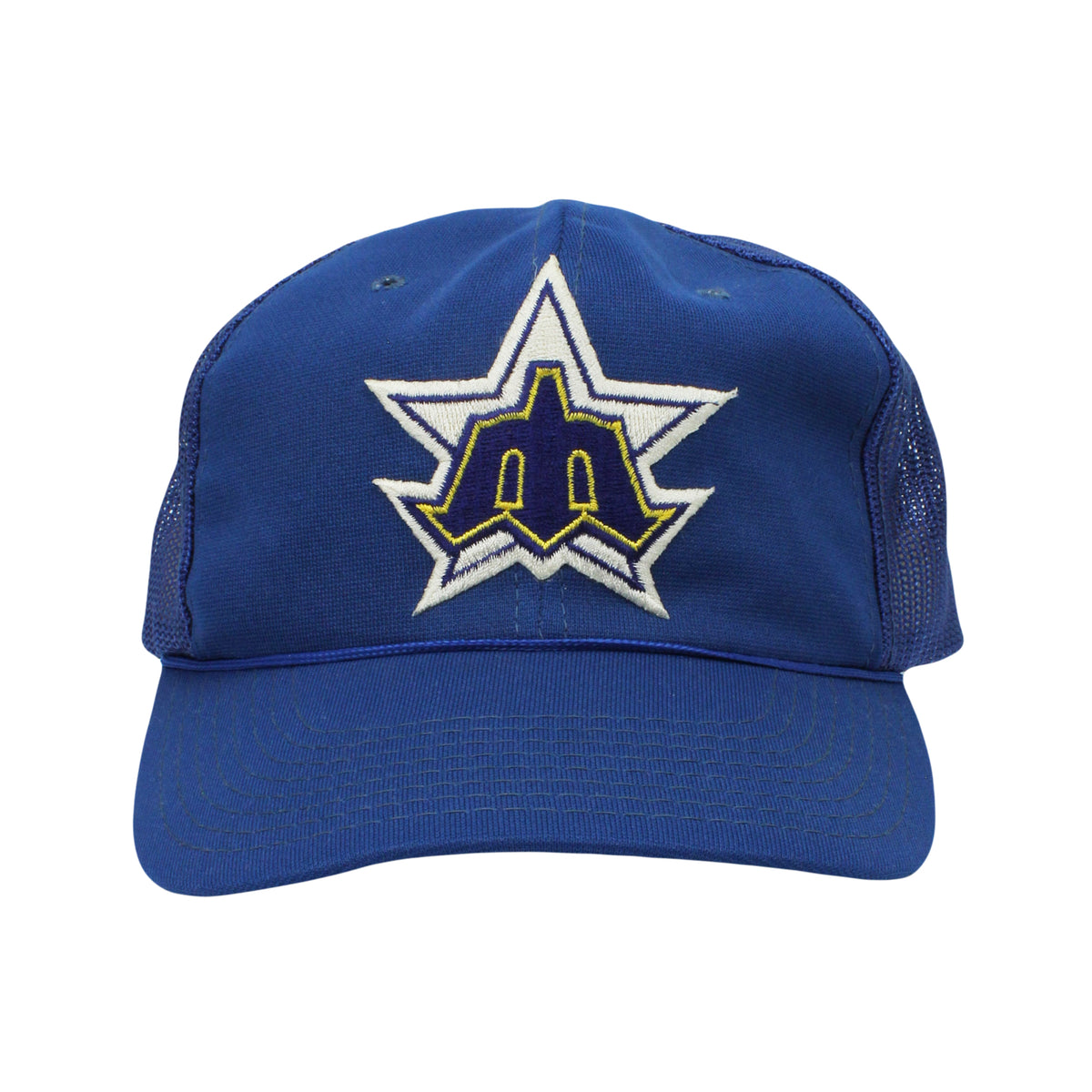 Vintage Seattle Mariners Trident Logo Trucker Hat
