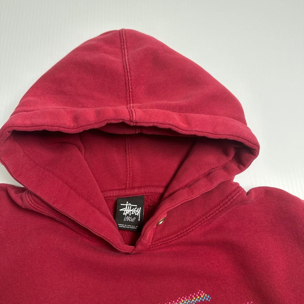 Stüssy Halftone Logo Hoodie L