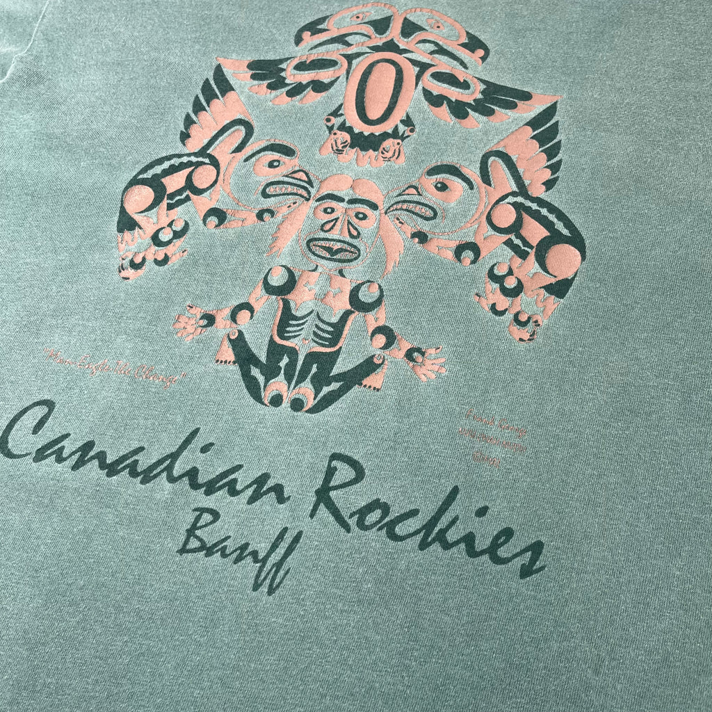 Vintage Banff Canadian Rockies Graphic Tee L