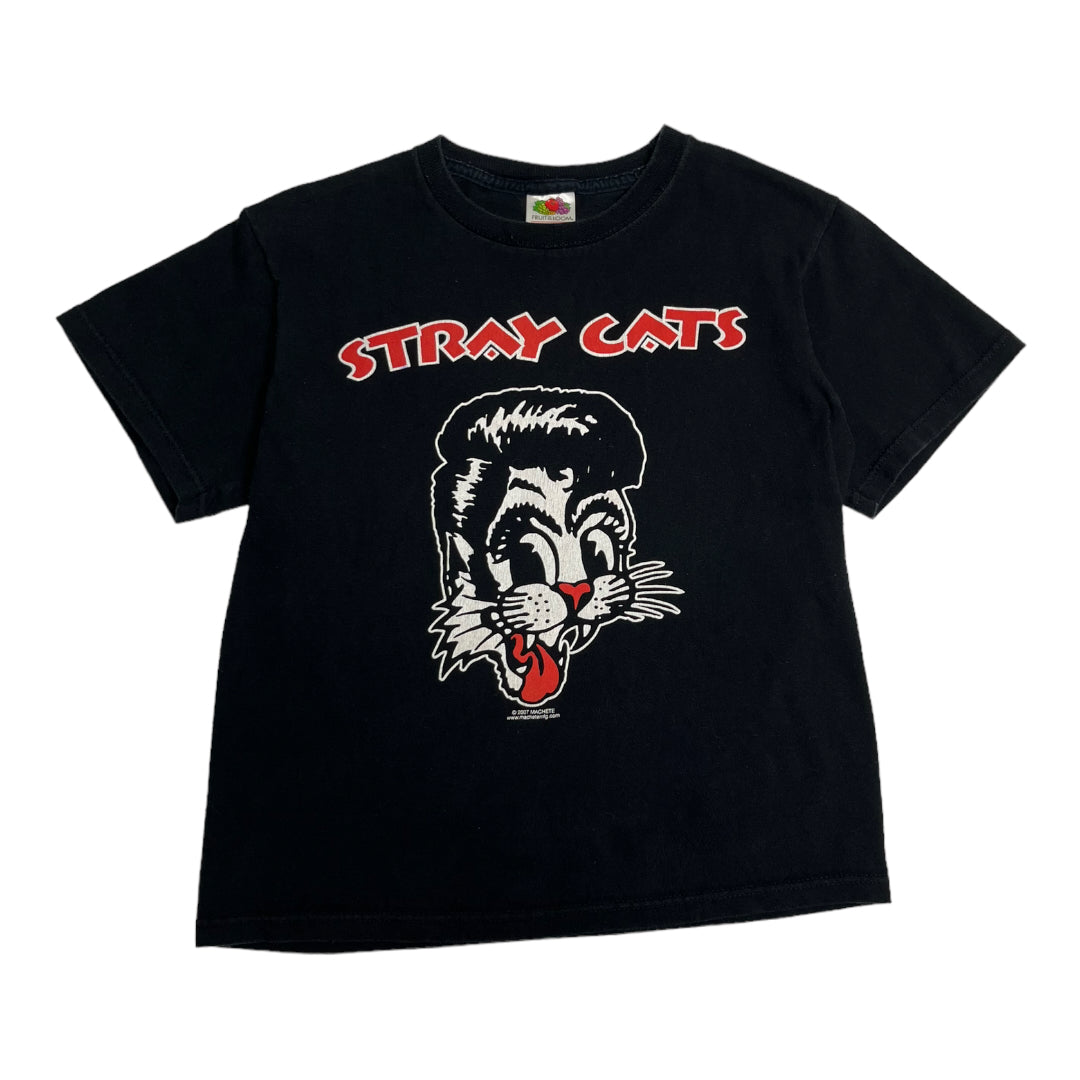 Vintage Stray Cats Graphic Tee Youth L