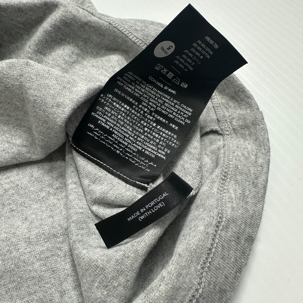 Ami Paris Text Spellout Tee M