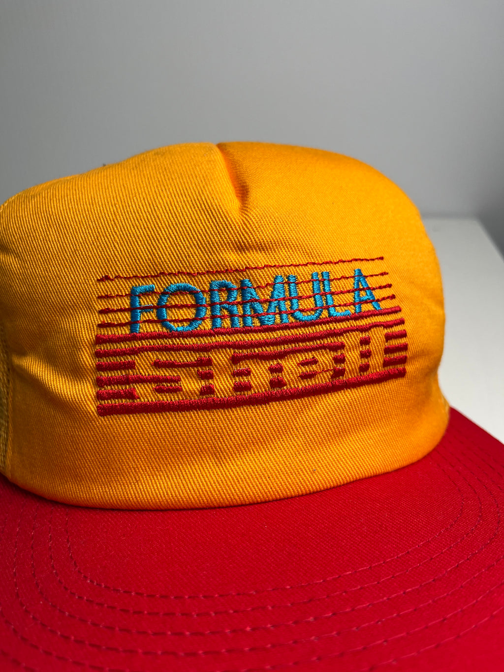 Vintage Shell Formula Trucker Hat