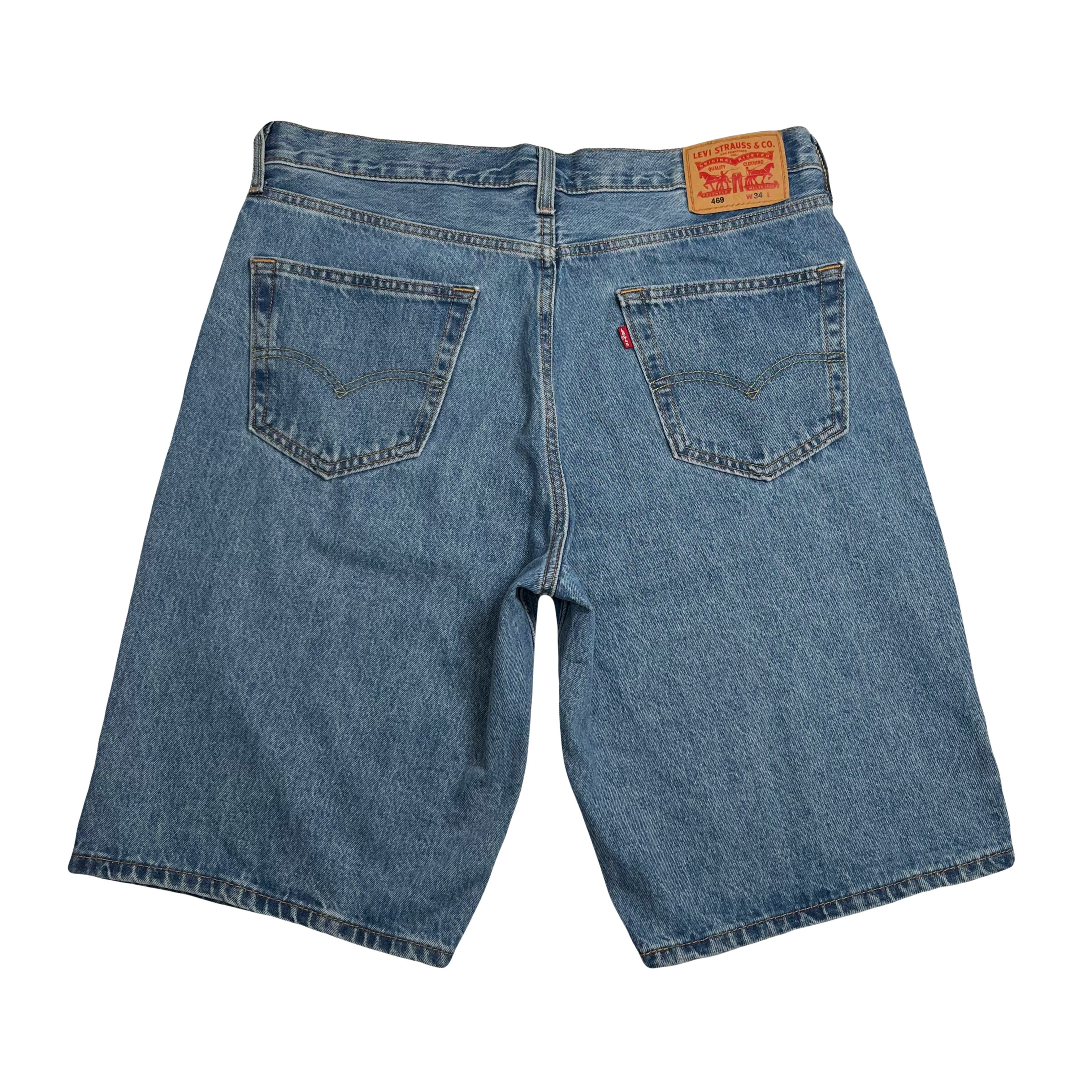 Levi's 469 Baggy Denim Shorts 34