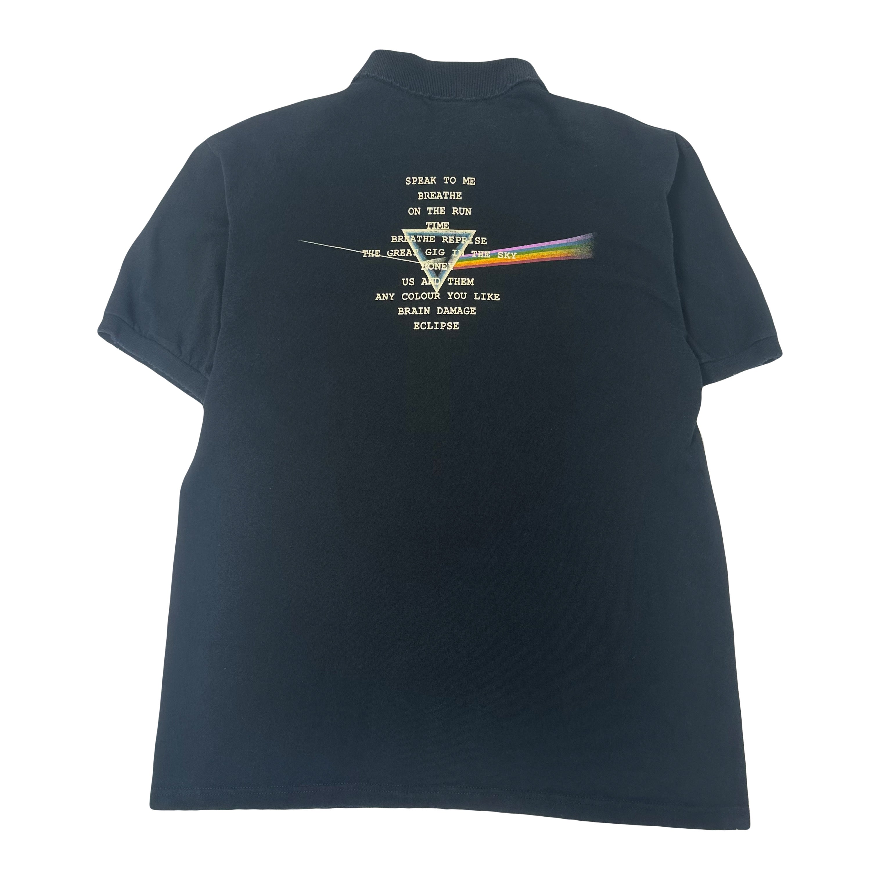 2005 Pink Floyd Polo Short Sleeve Tour Shirt L