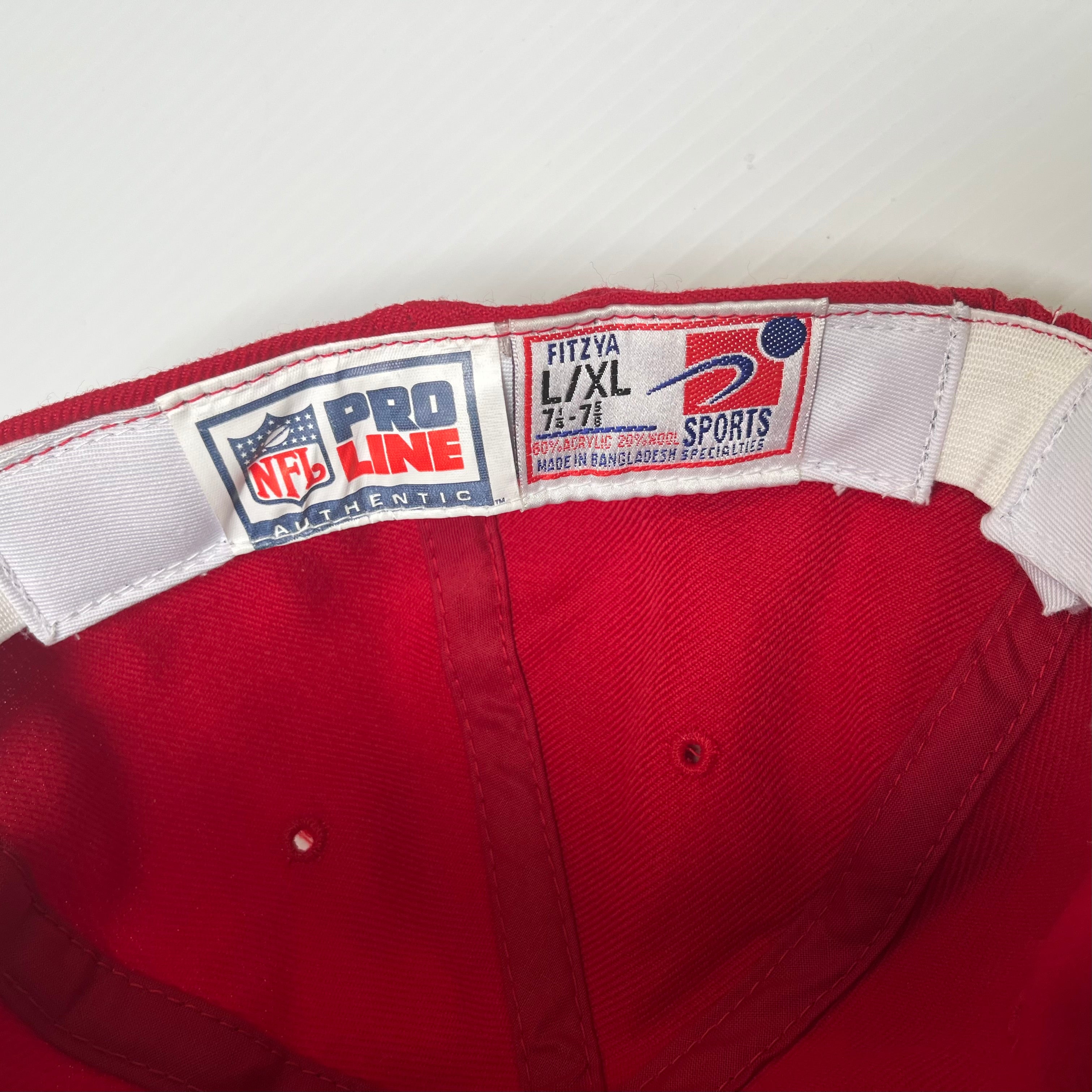 Vintage Sports Specialties SF 49ers Fitted Hat L/XL