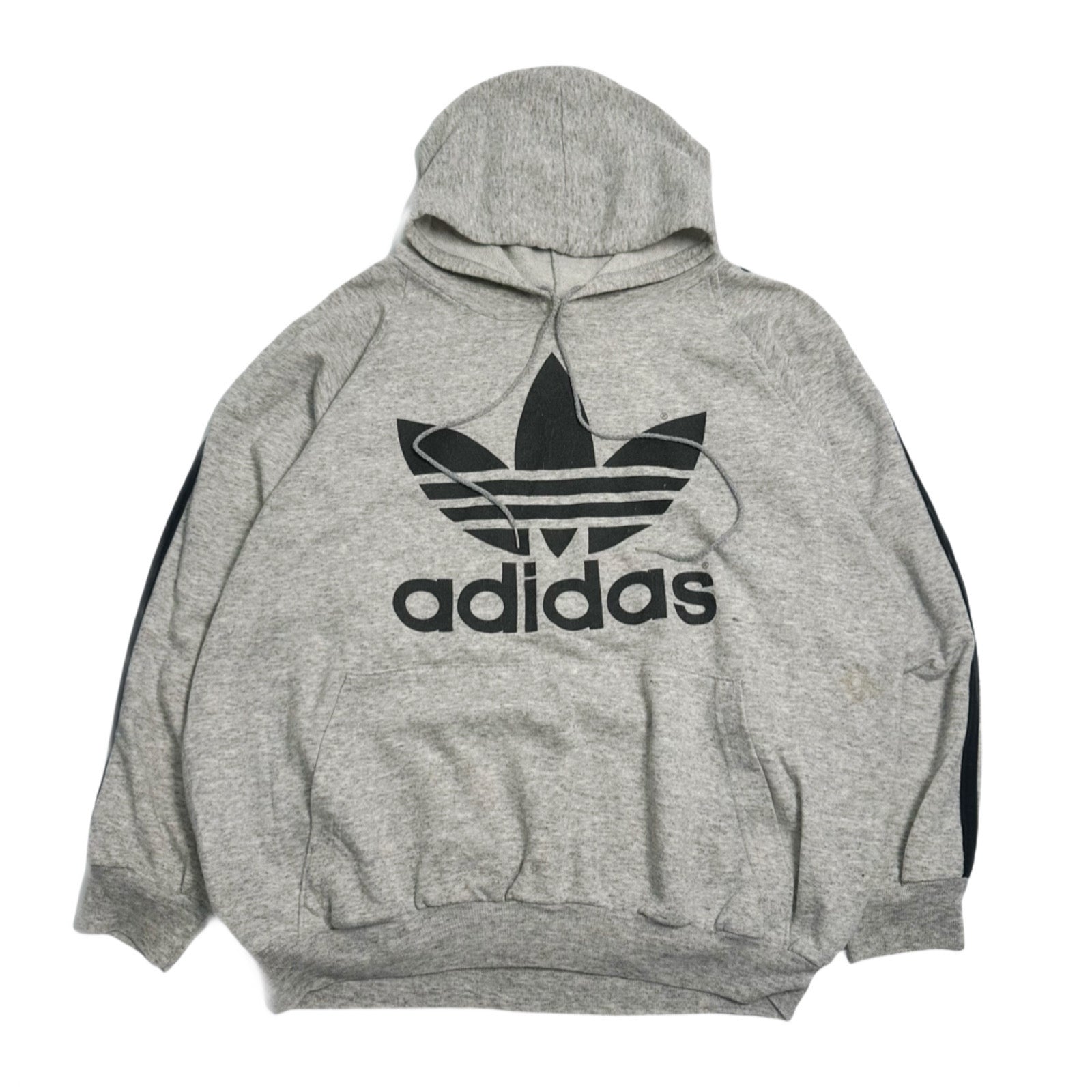 Grey adidas trefoil sweatshirt online