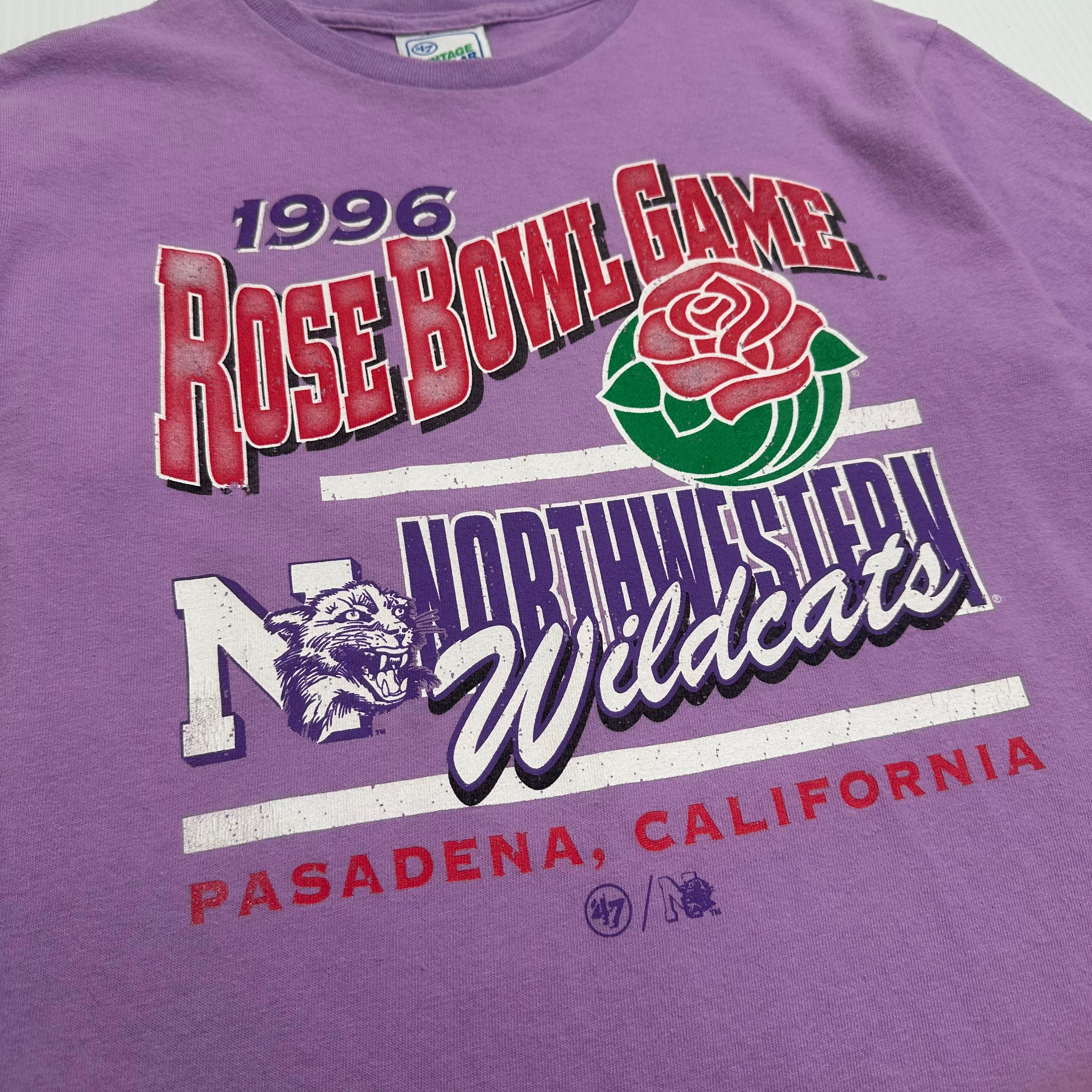 Retro 1996 Rose Bowl Northwestern Wildcats Tee M