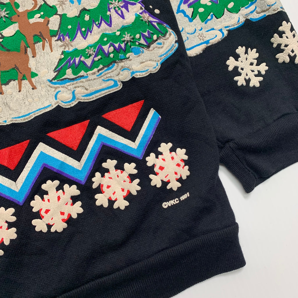 90s Nutcracker Christmas Sweatshirt S
