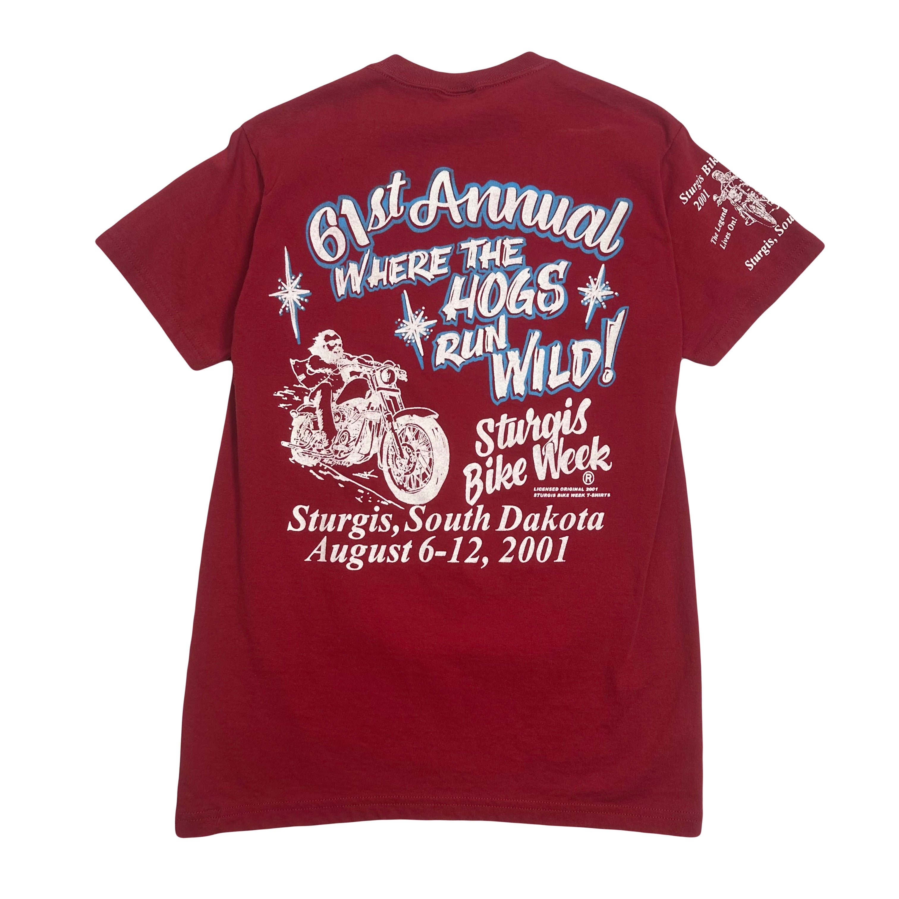 2001 Sturgis Bike Week South Dakota Tee M
