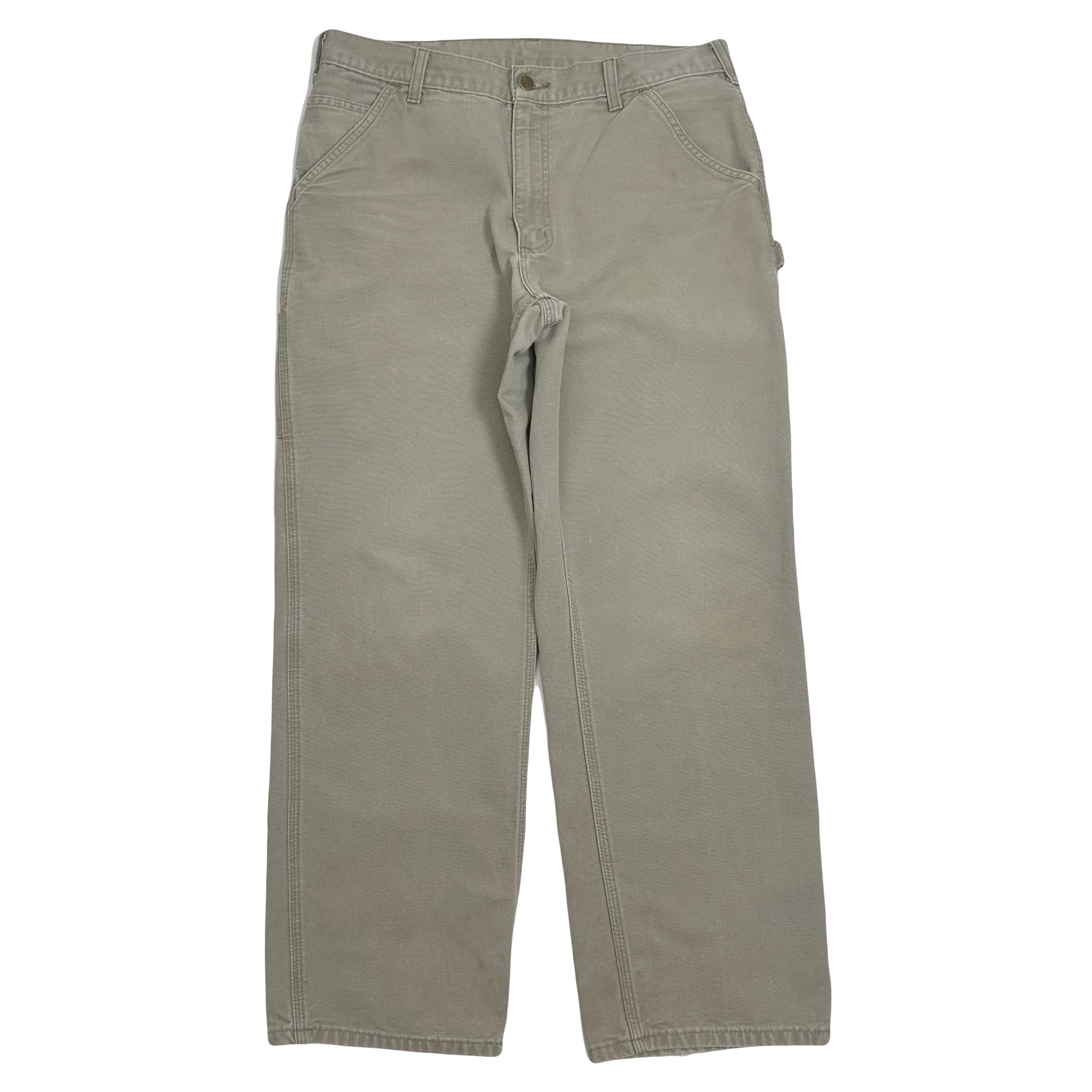 Vintage Carhartt Carpenter Faded Denim 34