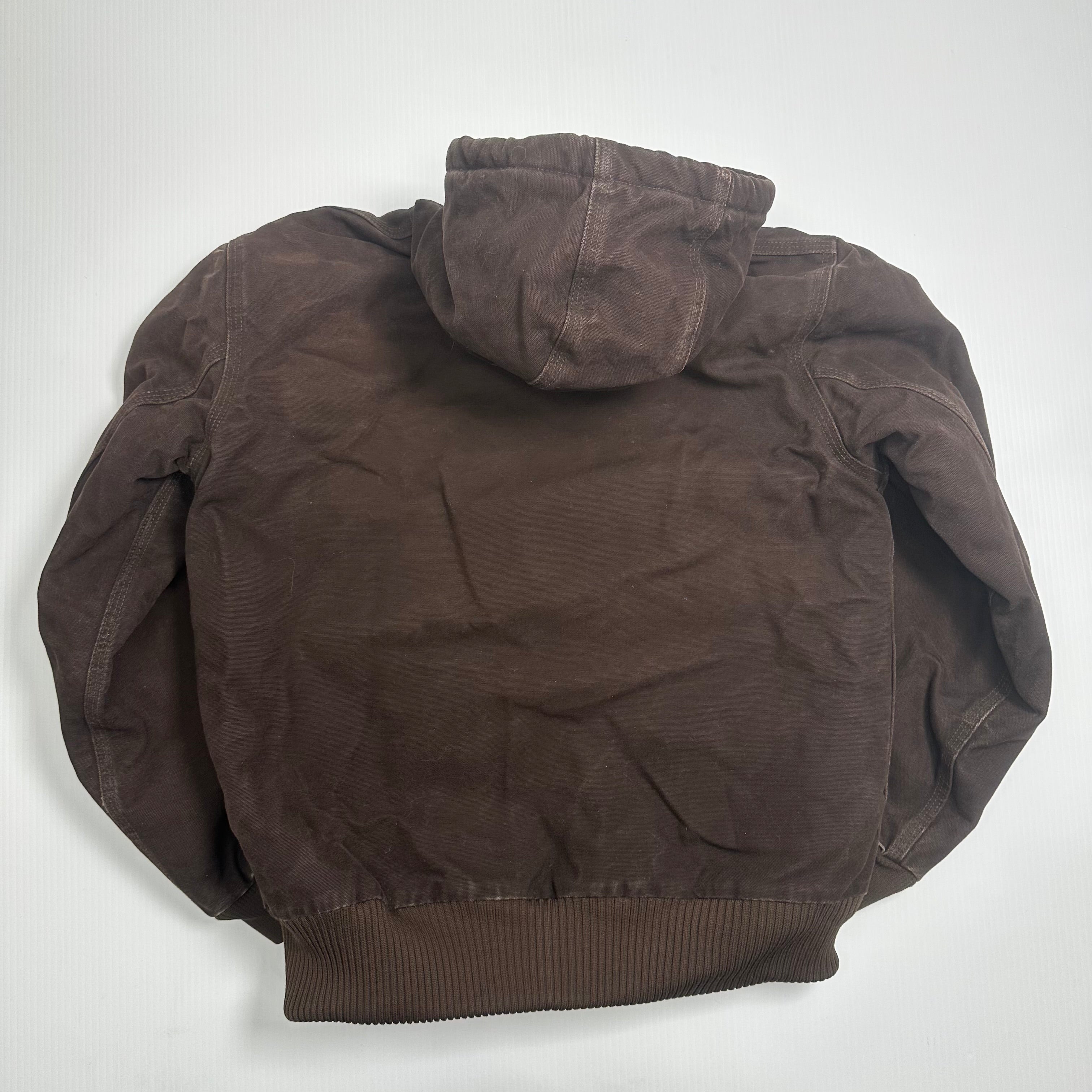 Vintage Carhartt Full Zip Active Hooded Jacket S
