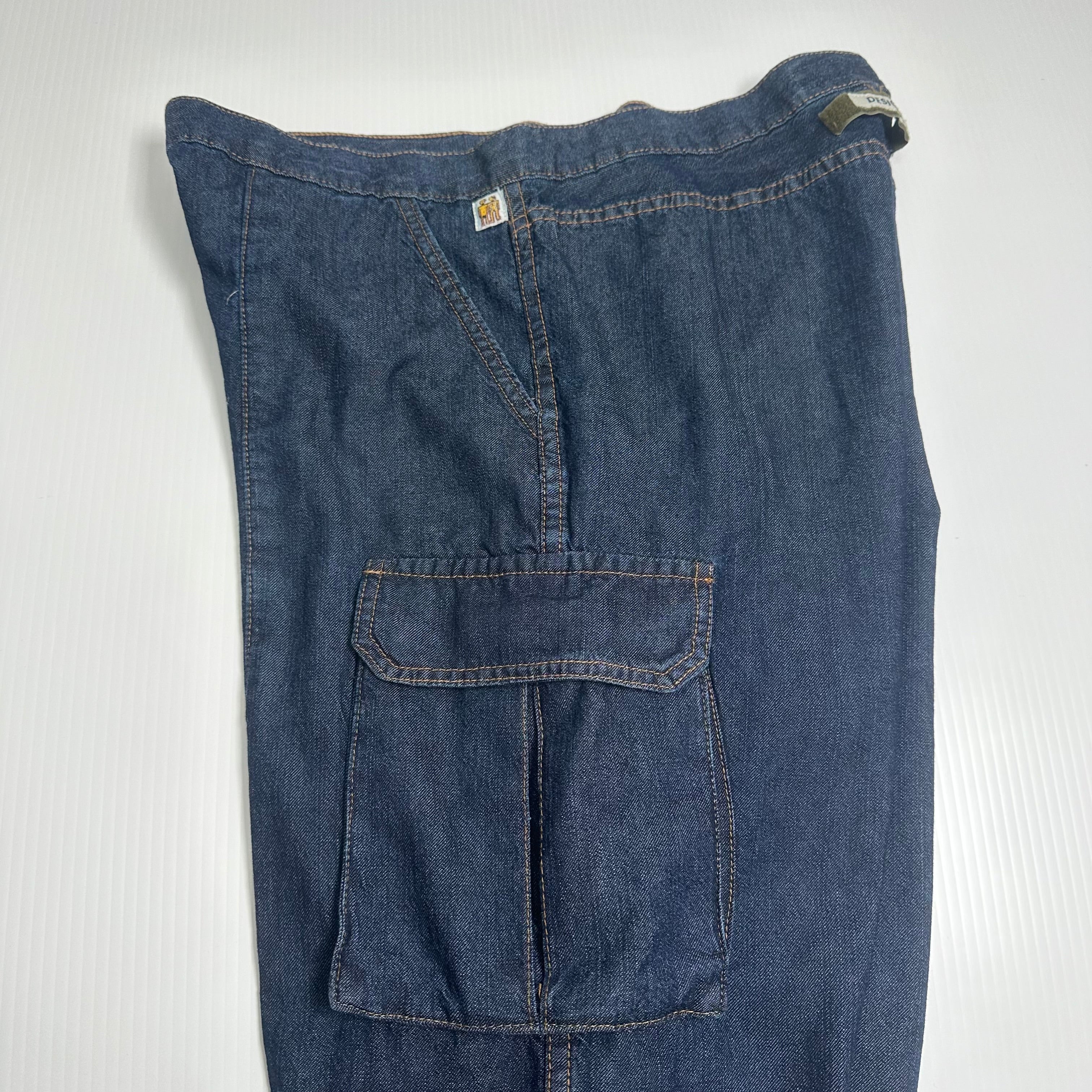 Desigual Baggy Cargo Denim Pants 34