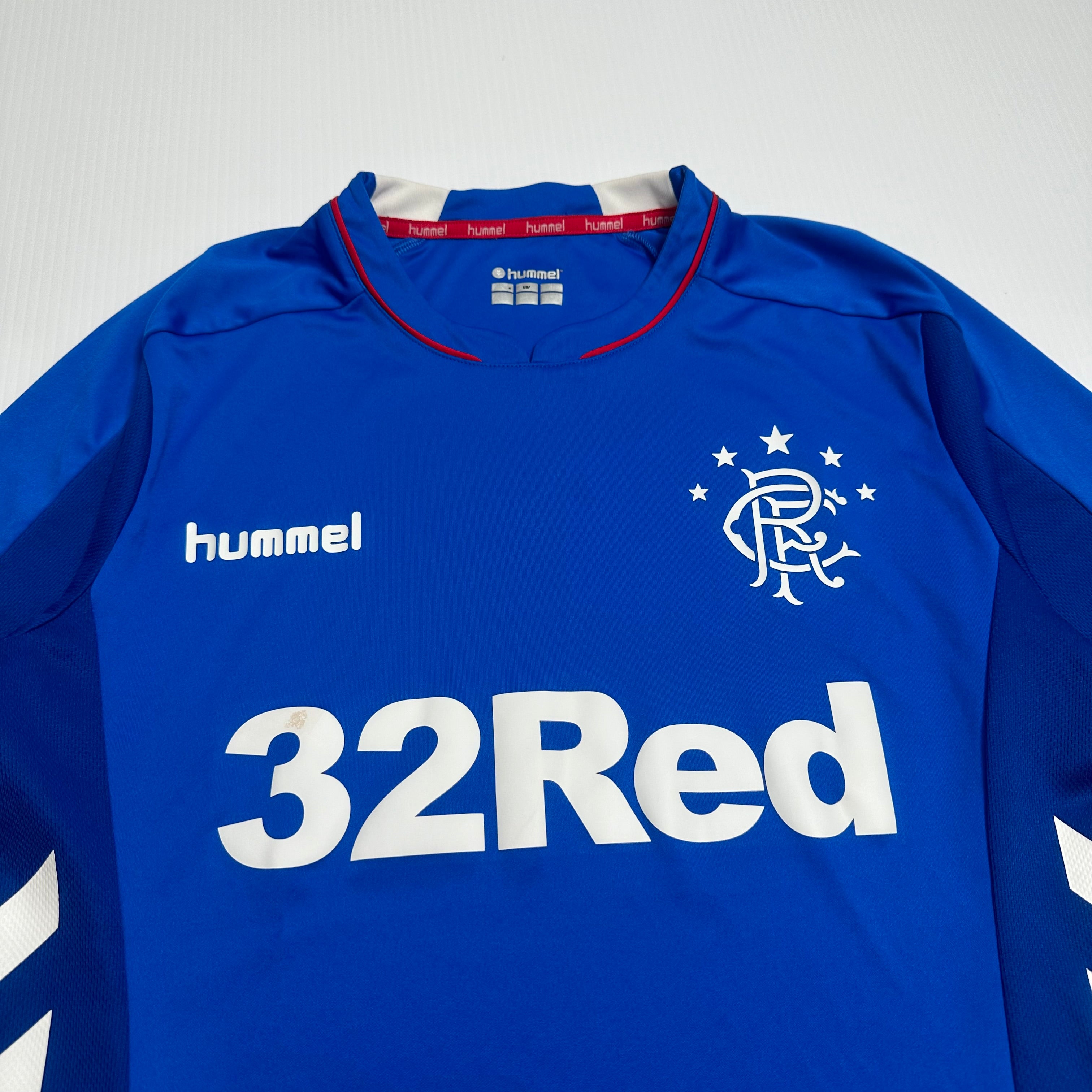 2018-19 Hummel Rangers Home Kit M