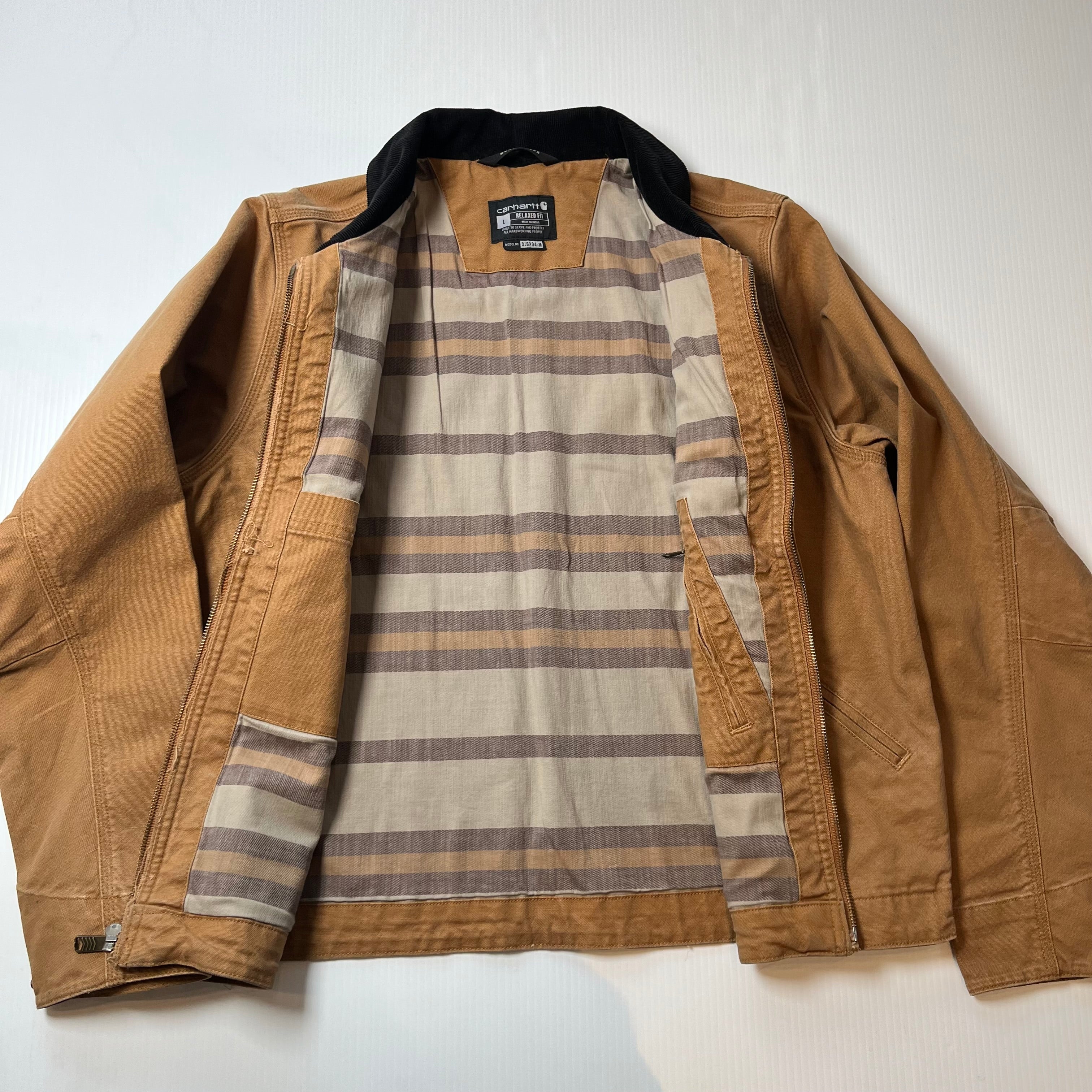 Carhartt Blanket Lined Detroit Jacket L