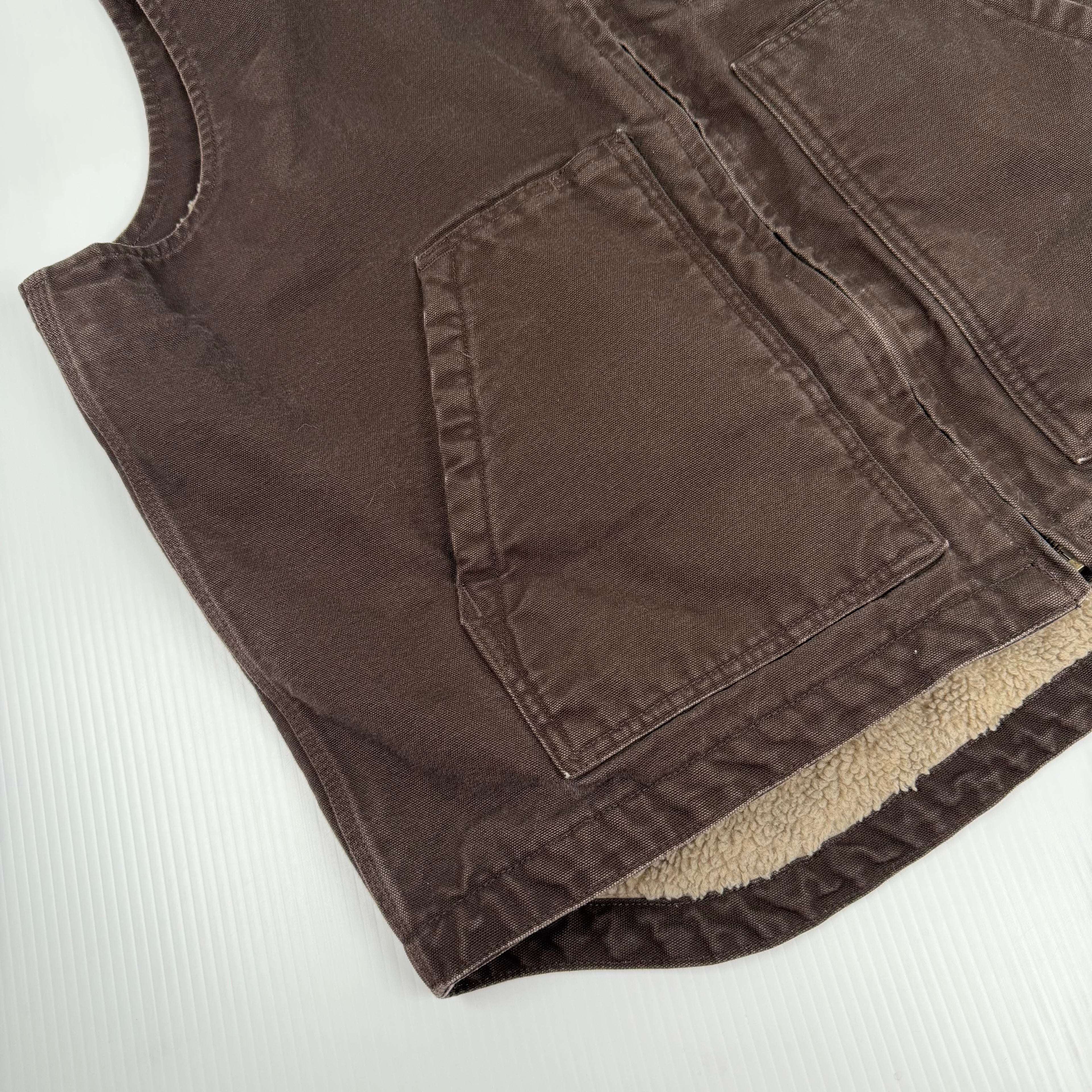 Carhartt Sherpa Lined Work Vest L