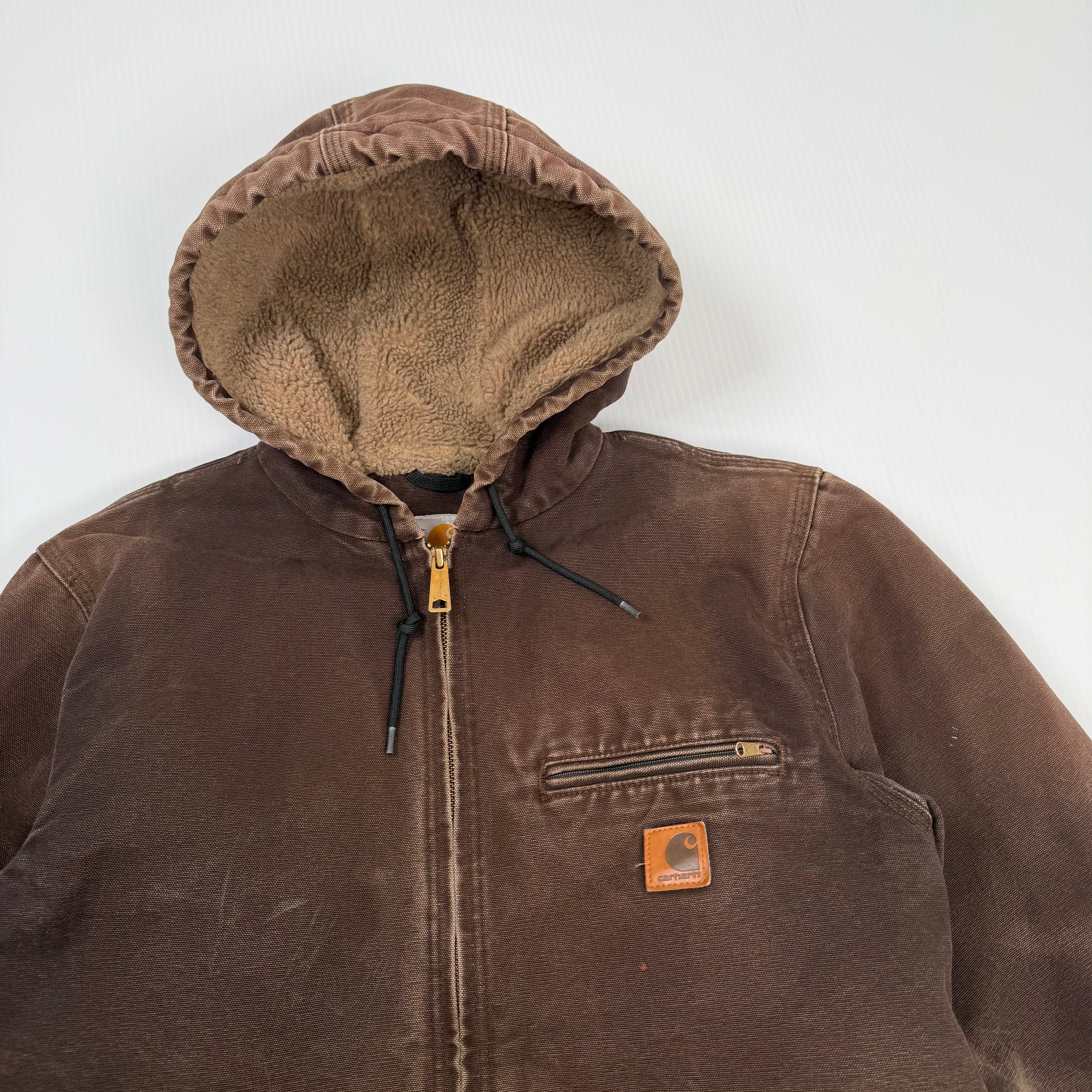 Vintage Carhartt Sherpa Lined Active Jacket S