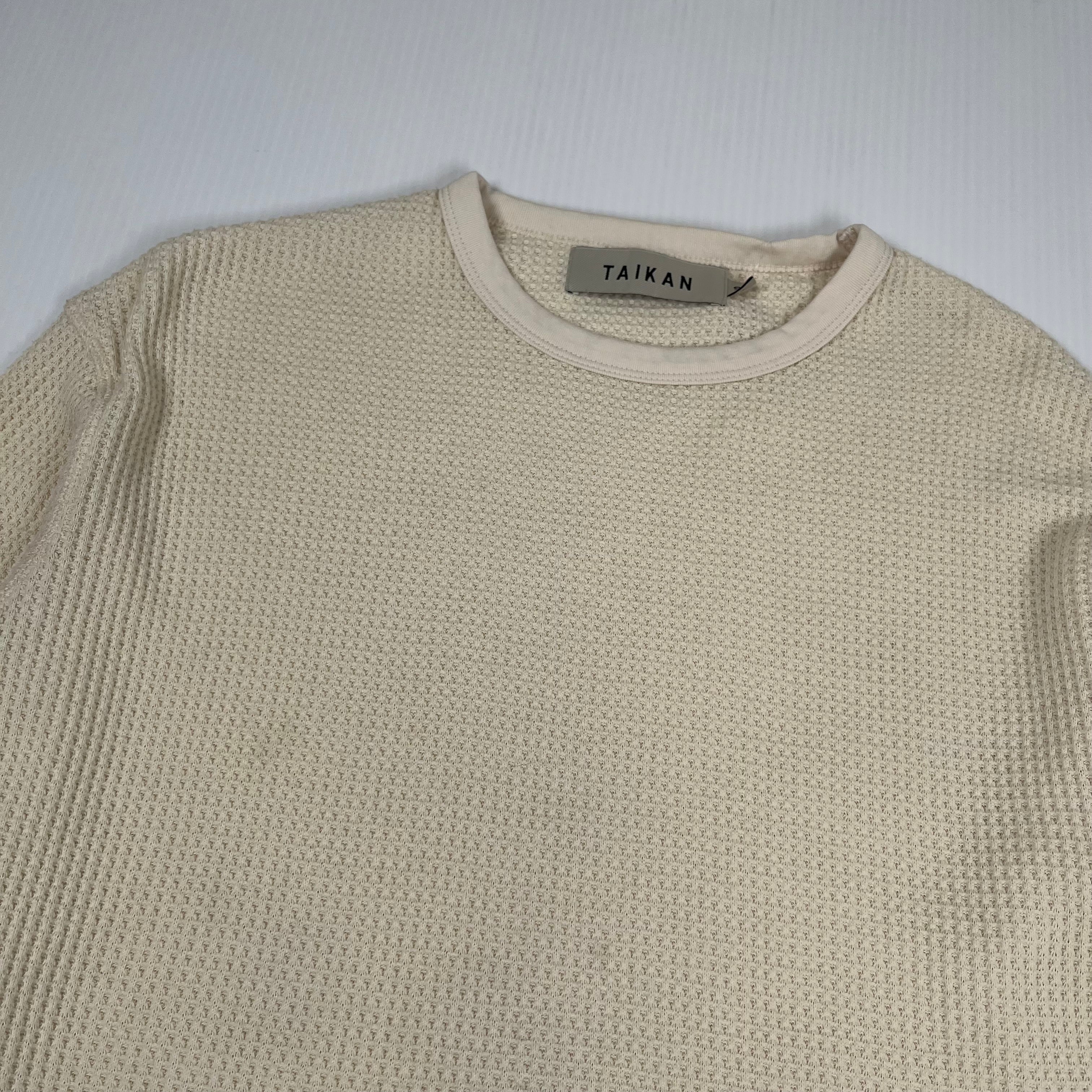 Taikan Waffle Knit Longsleeve Shirt S