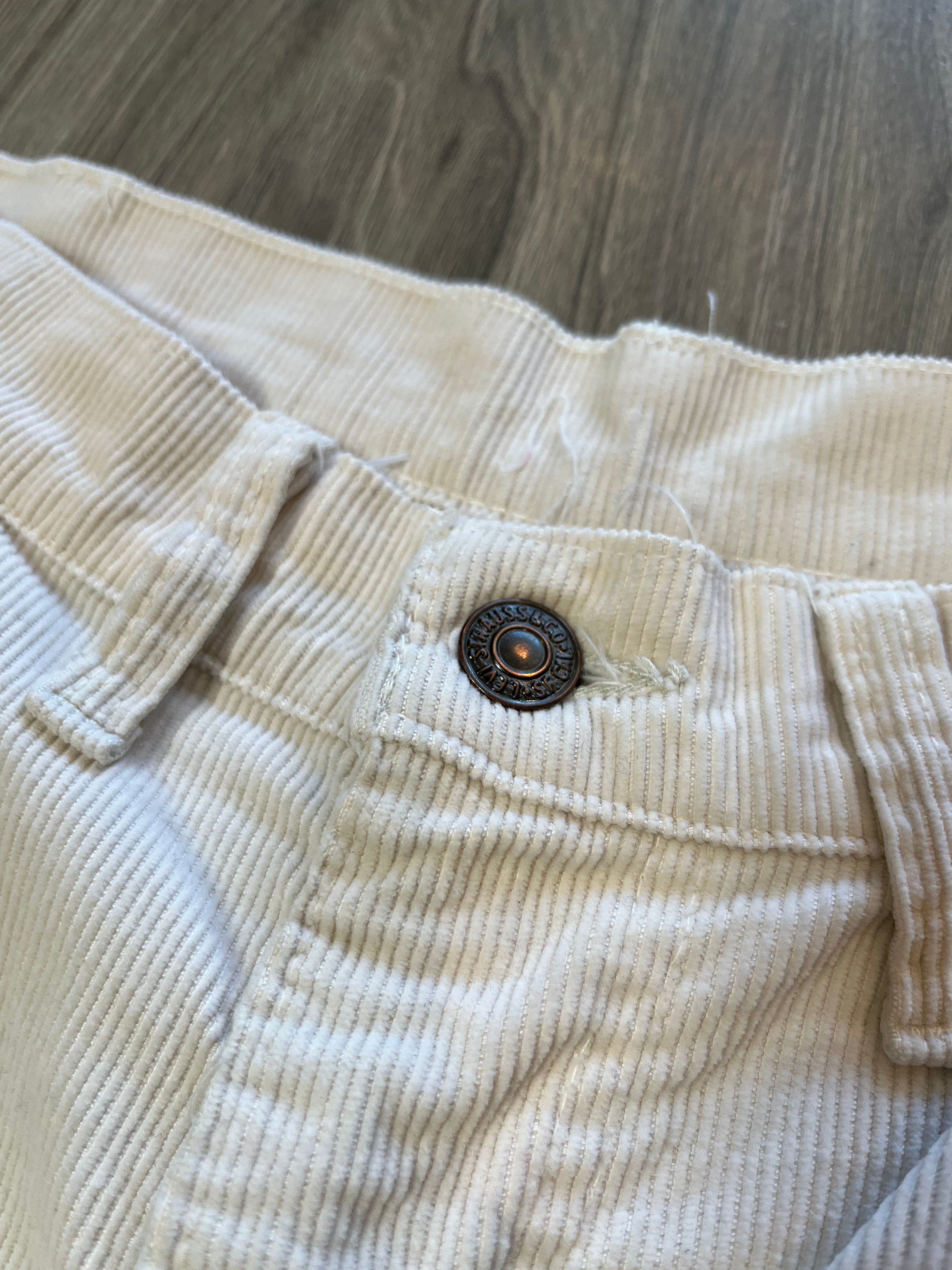 Vintage Levi's White Tab Corduroy Pants 34