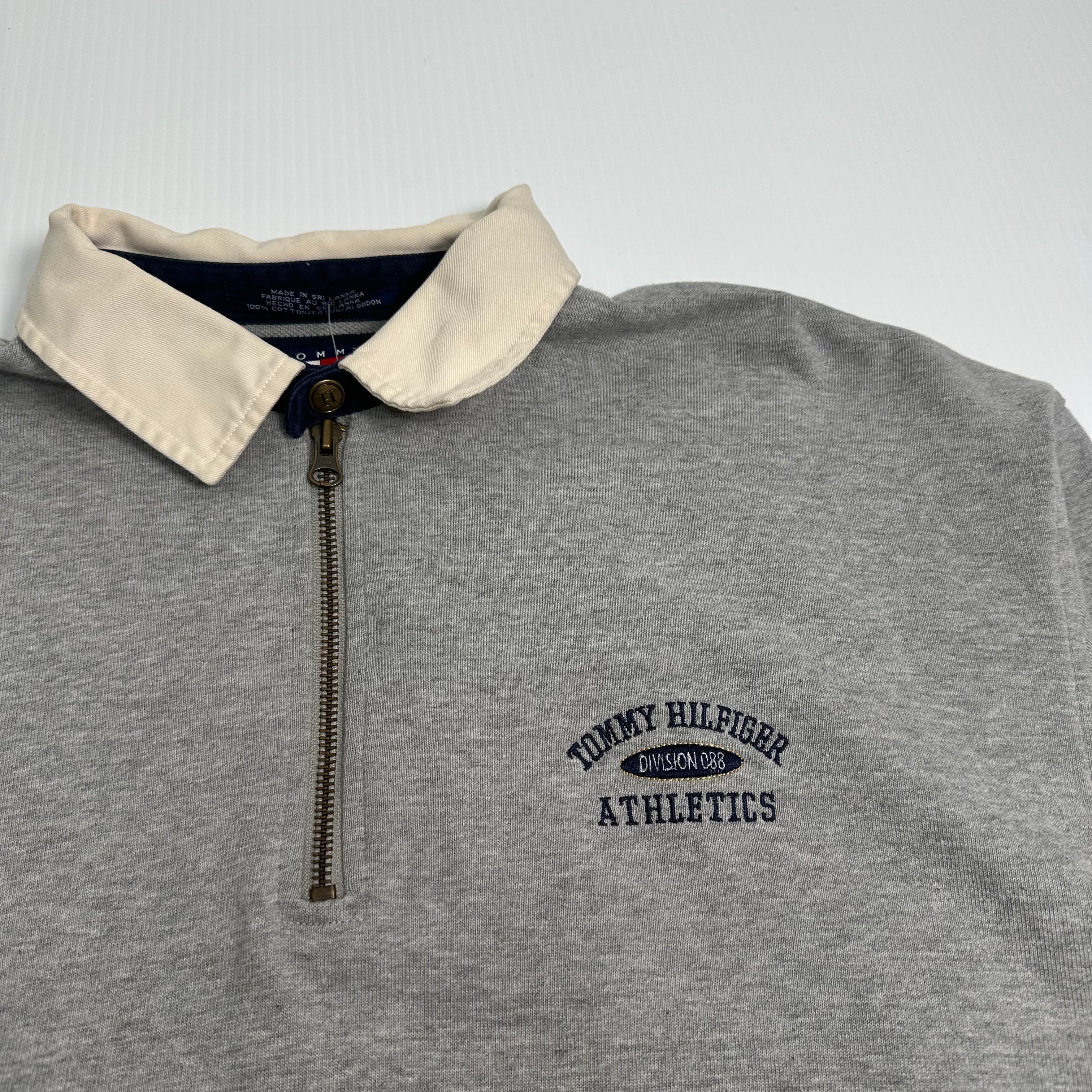 Vintage Tommy Hilfiger Athletics Rugby Shirt L