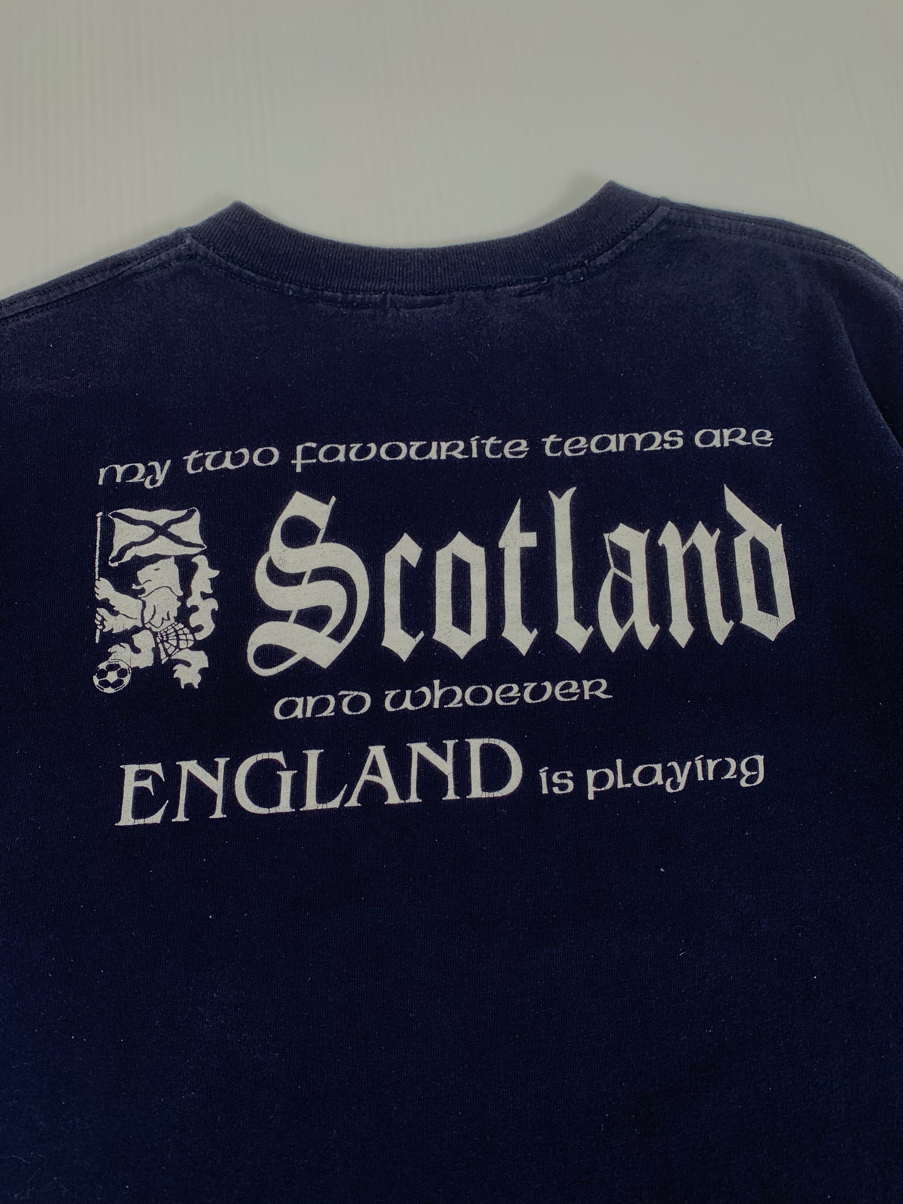 Vintage Scotland & Whoever England Is Playing Tee M
