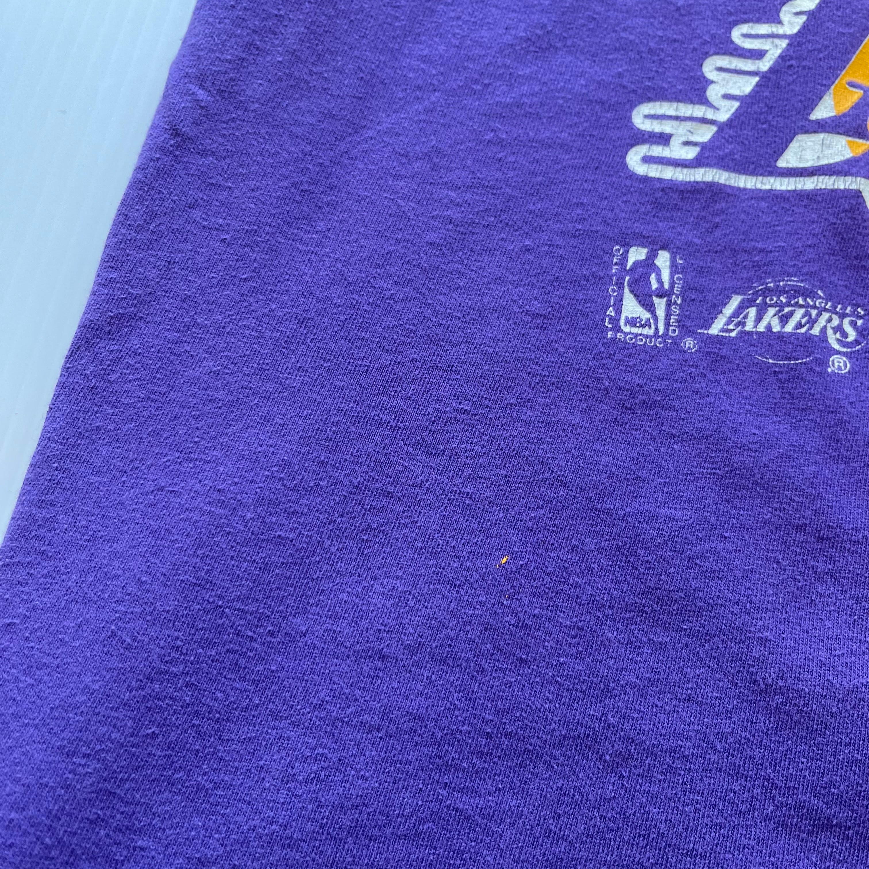 Vintage Nutmeg Los Angeles Lakers Graphic Tee L