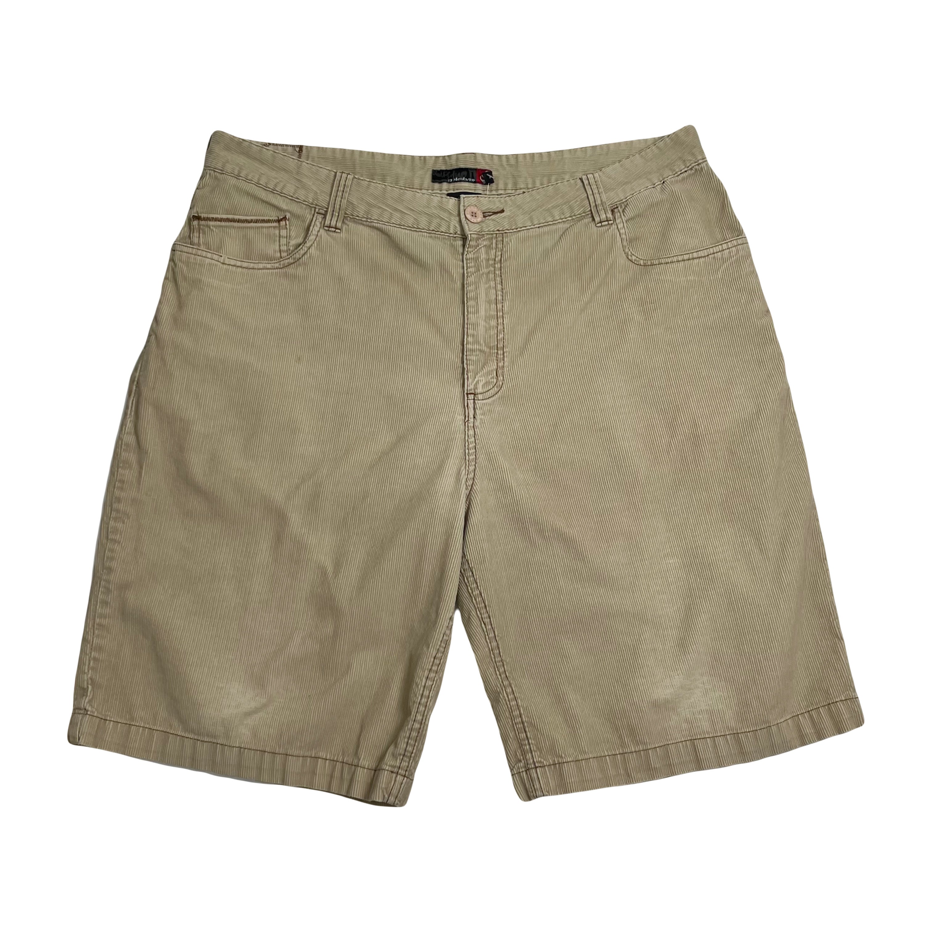 Y2K Quiksilver Corduroy Baggy Shorts 38