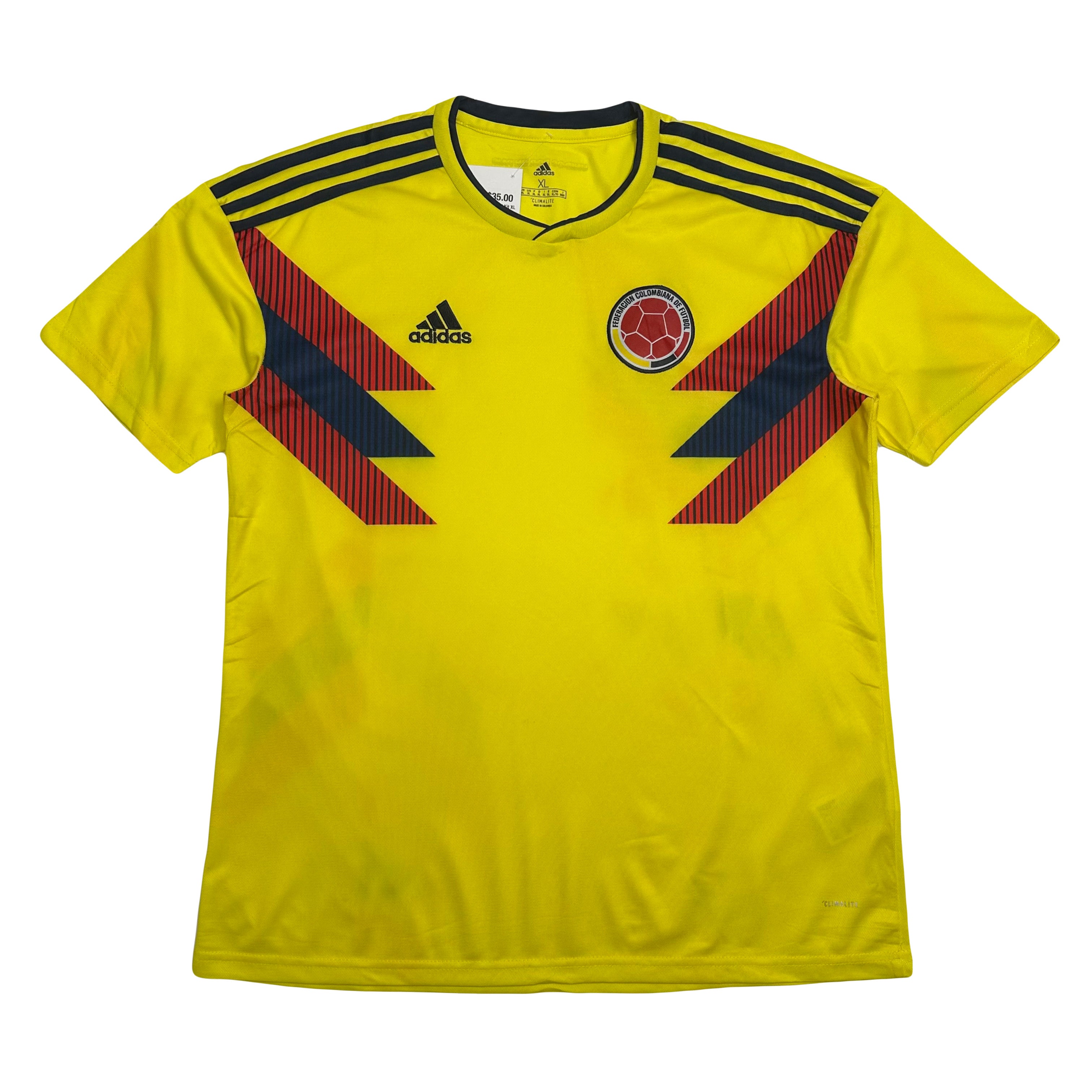 2018 Adidas Colombia Home Kit L