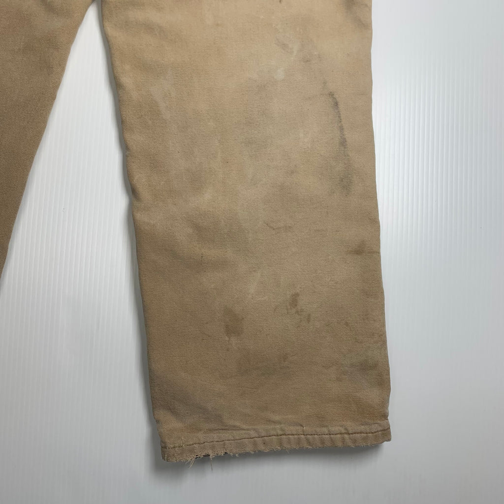 Vintage Carhartt Blanket Lined Faded Carpenter Pants 38