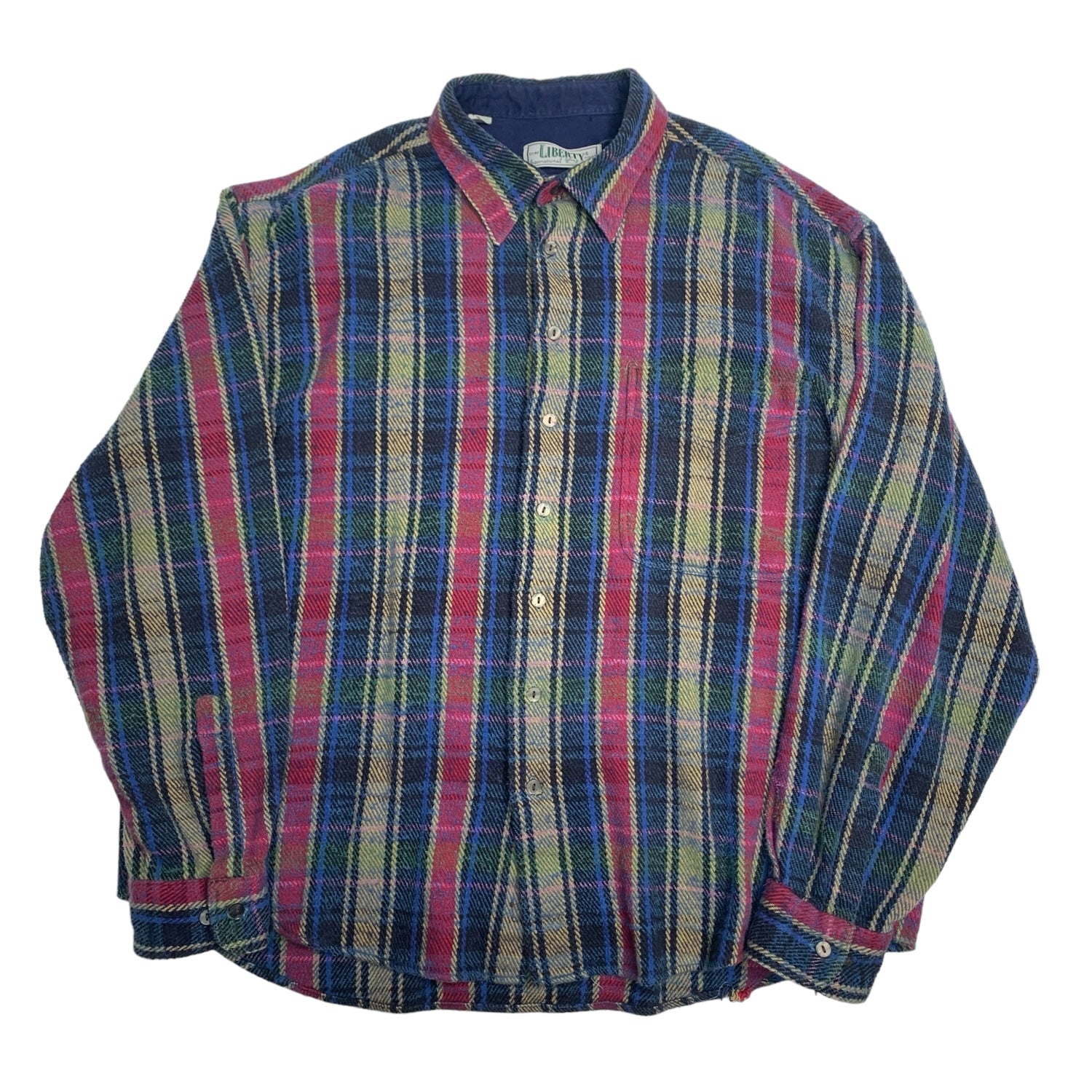 Vintage Liberty Plaid Flannel XXL