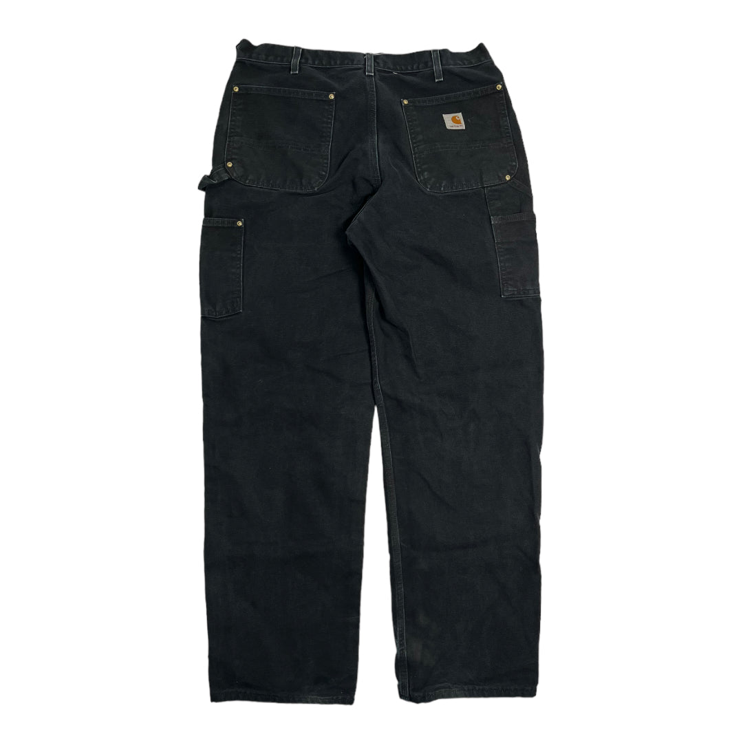 Vintage Carhartt Black Double Knees 33