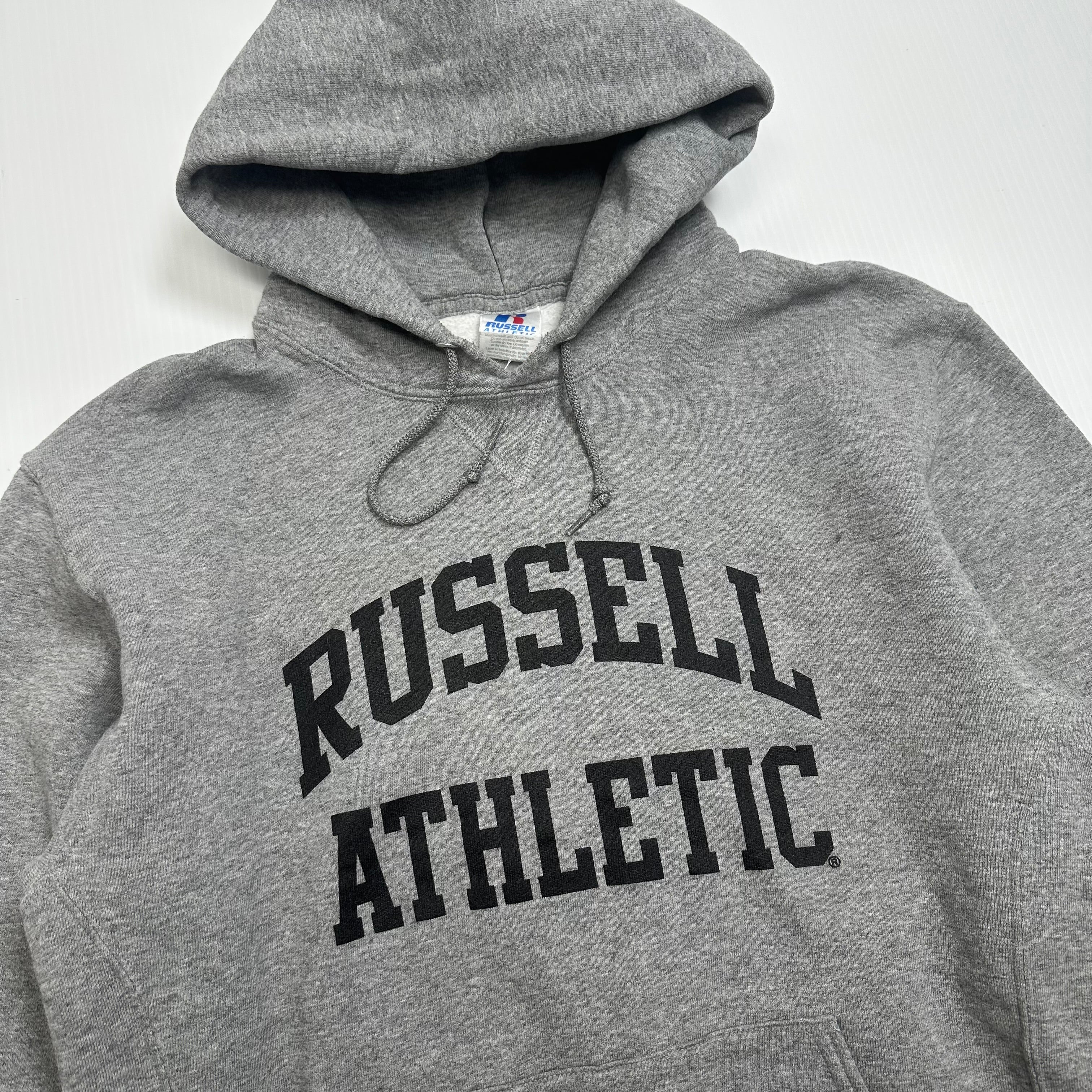 Russell Athletic Spellout Hoodie L