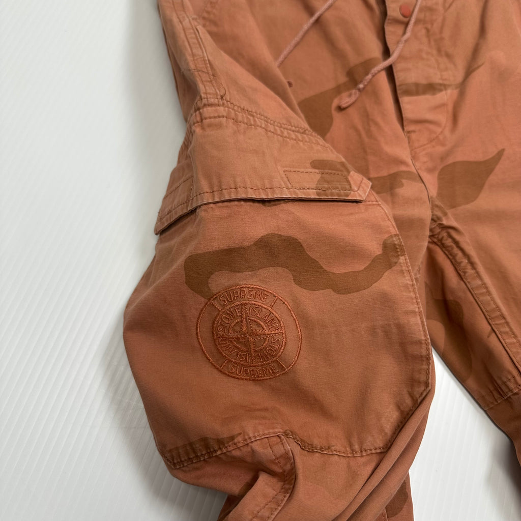 Stone Island x Supreme Camo Cargo Pants 31