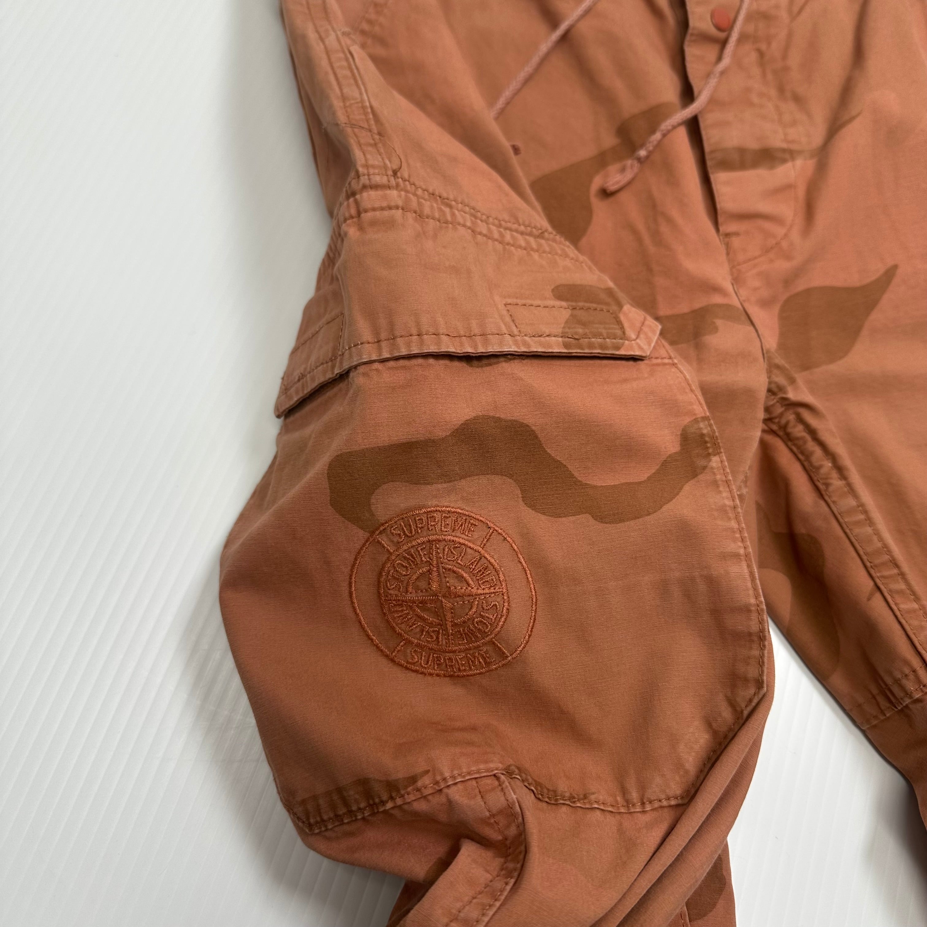Stone Island x Supreme Camo Cargo Pants 31