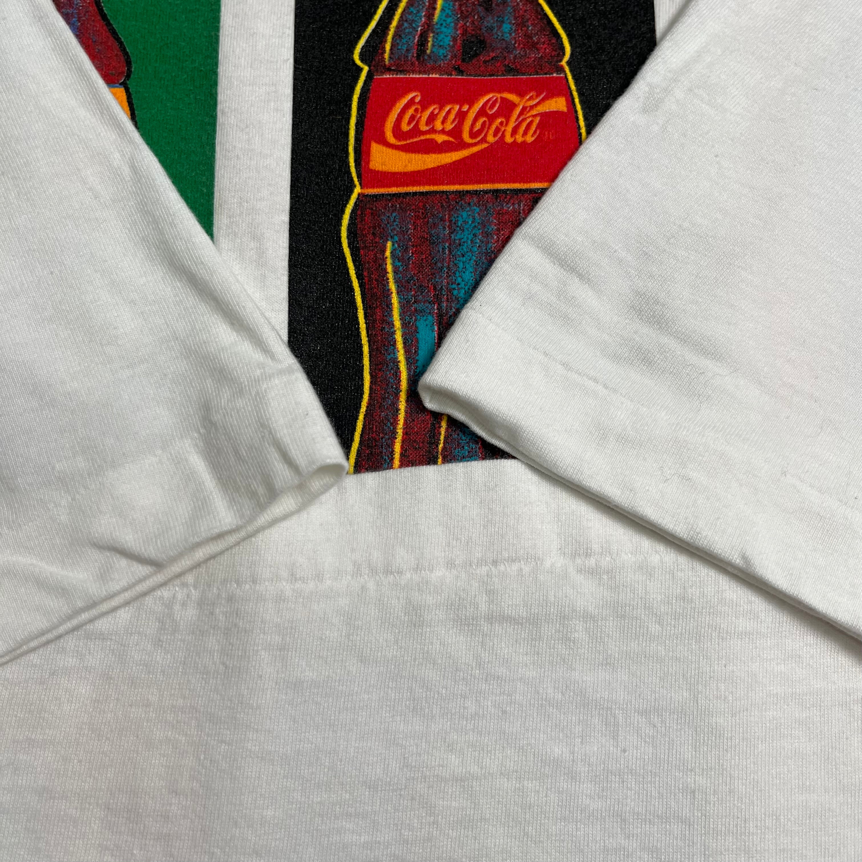 1994 Andy Warhol Coca Cola Pop Art Tee XL