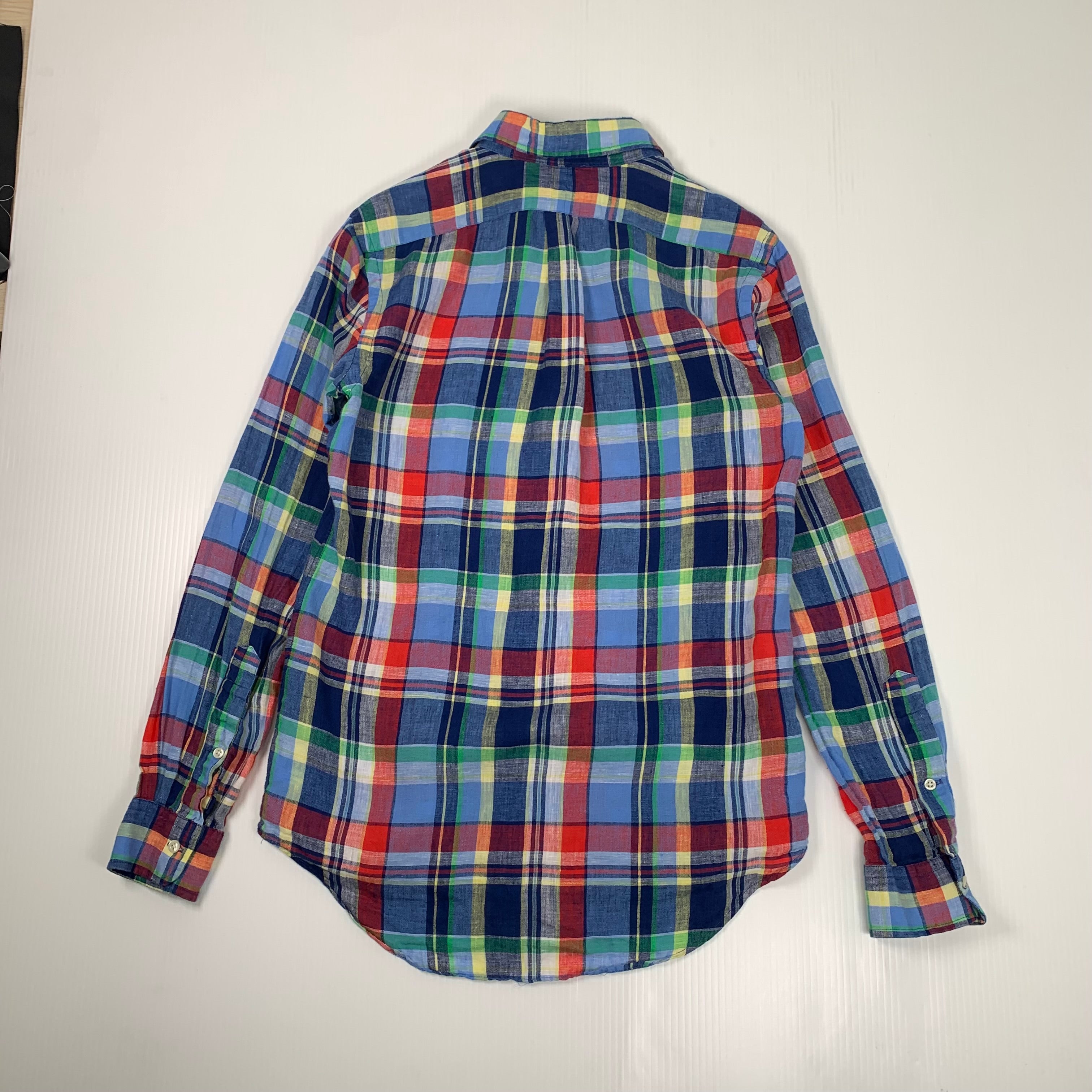 Polo Ralph Lauren Multicolor Linen Button Up Shirt XS