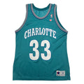 90s Champion Charlotte Hornets Alonzo Mourning #33 Jersey XL
