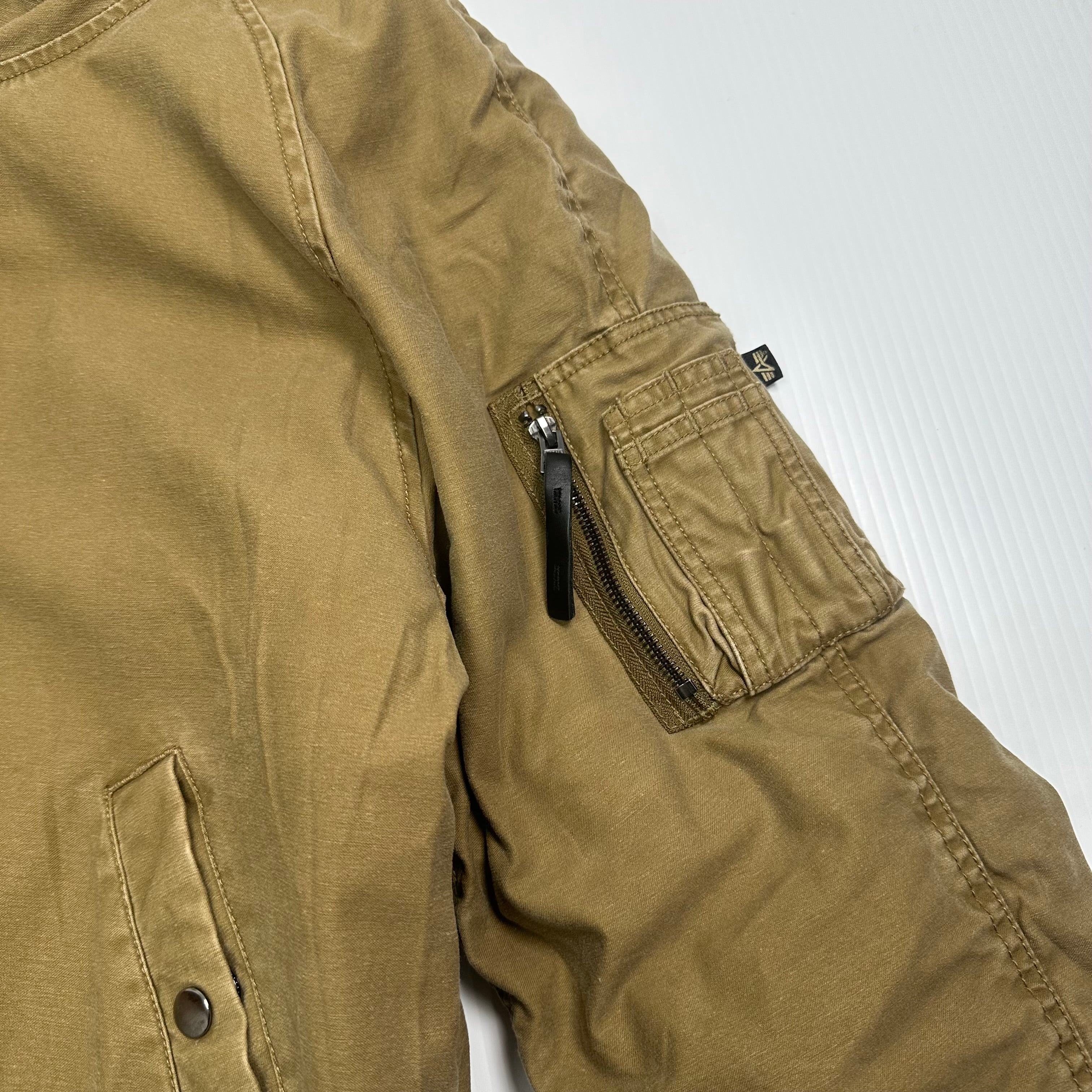 Alpha Industries Split Hood Flight Jacket S