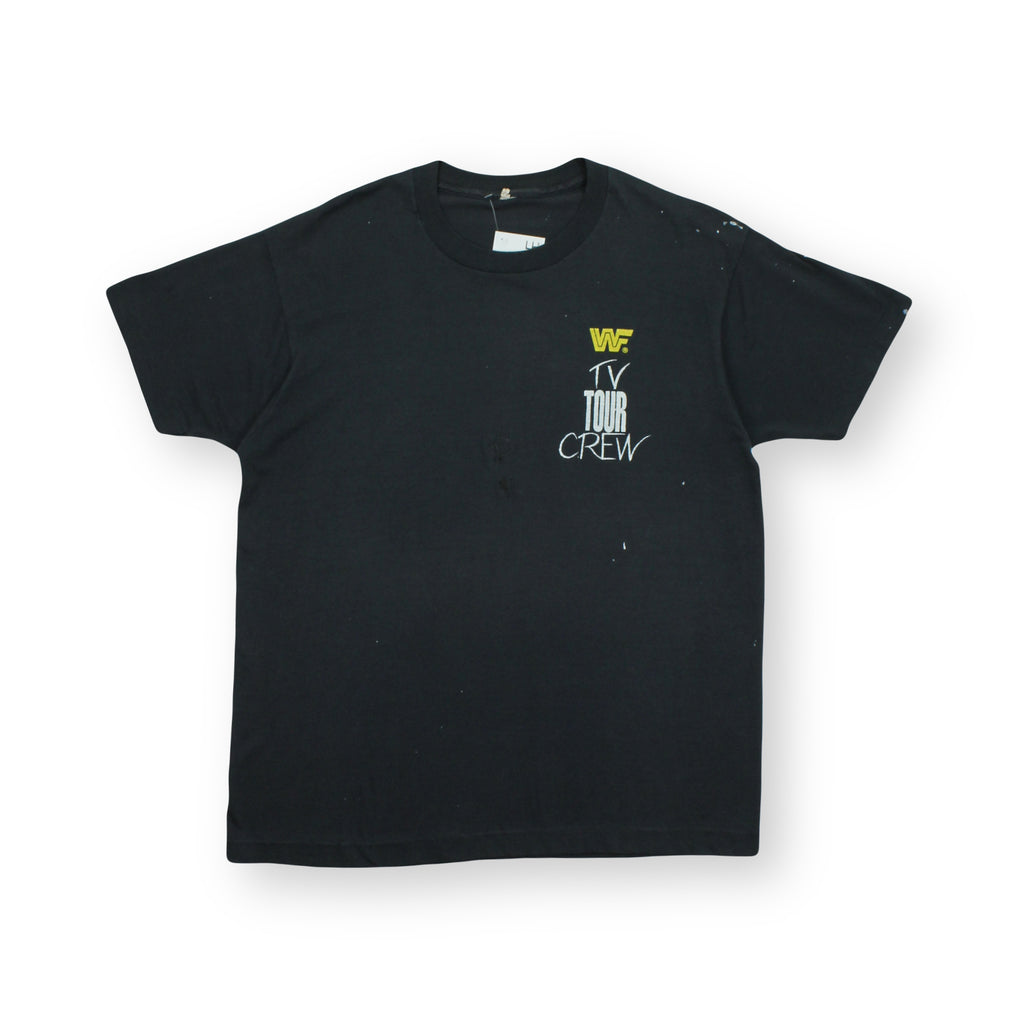 1991 WWF TV Tour Crew Tee L